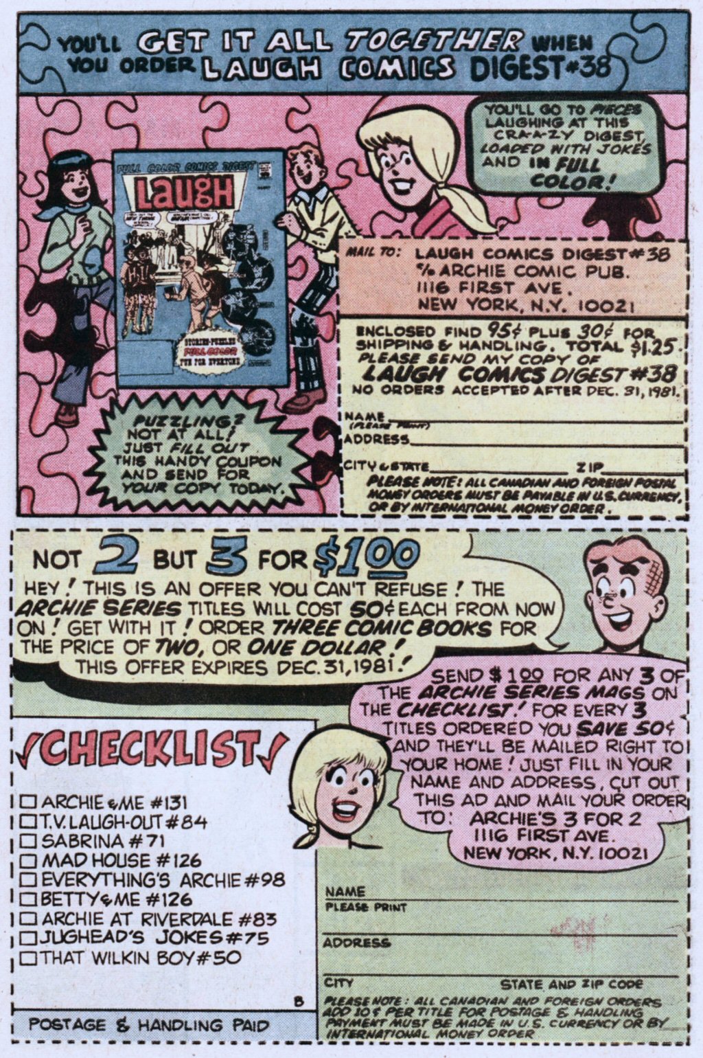 Read online Archie (1960) comic -  Issue #311 - 27