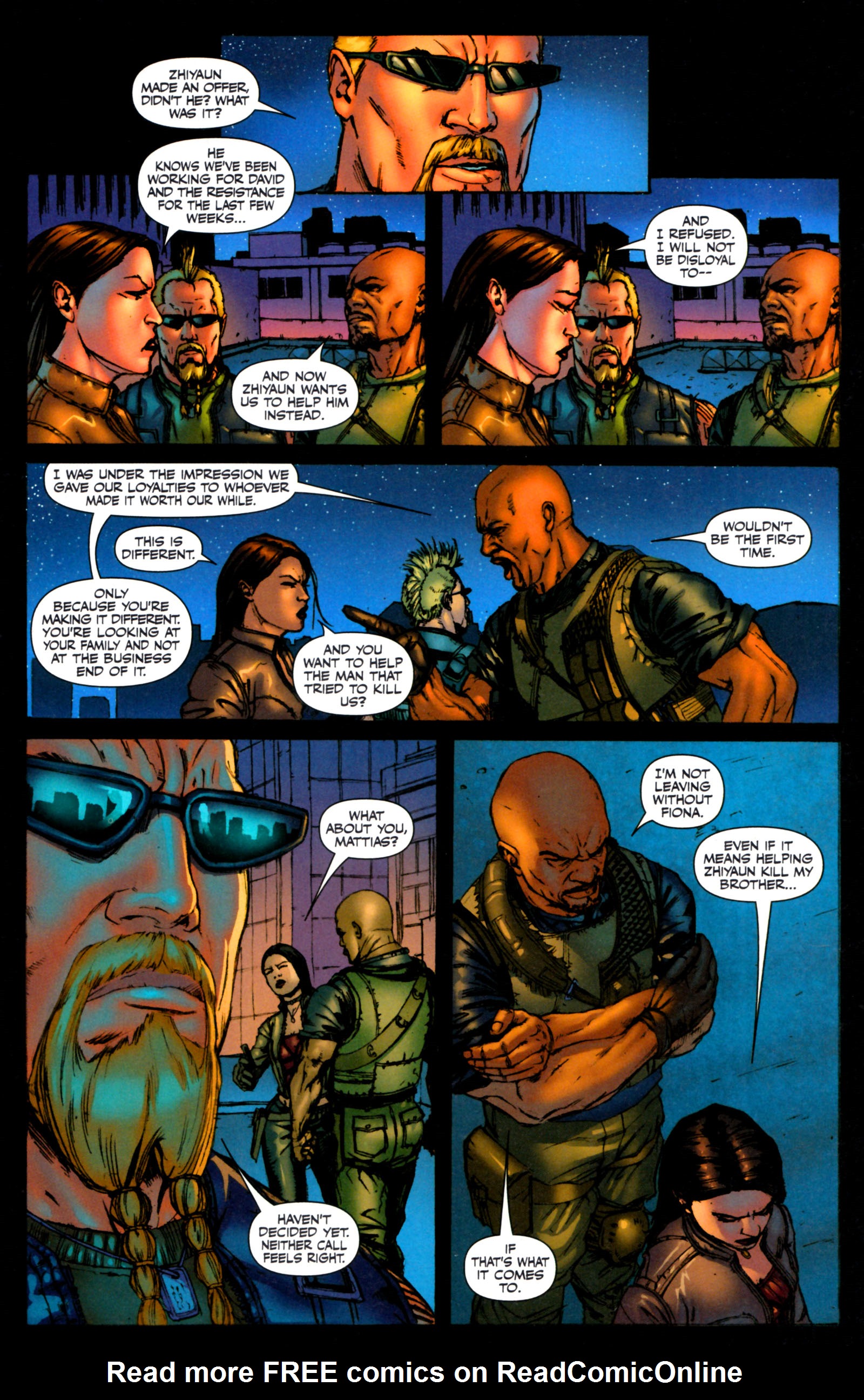 Read online Mercenaries comic -  Issue #1 - 27