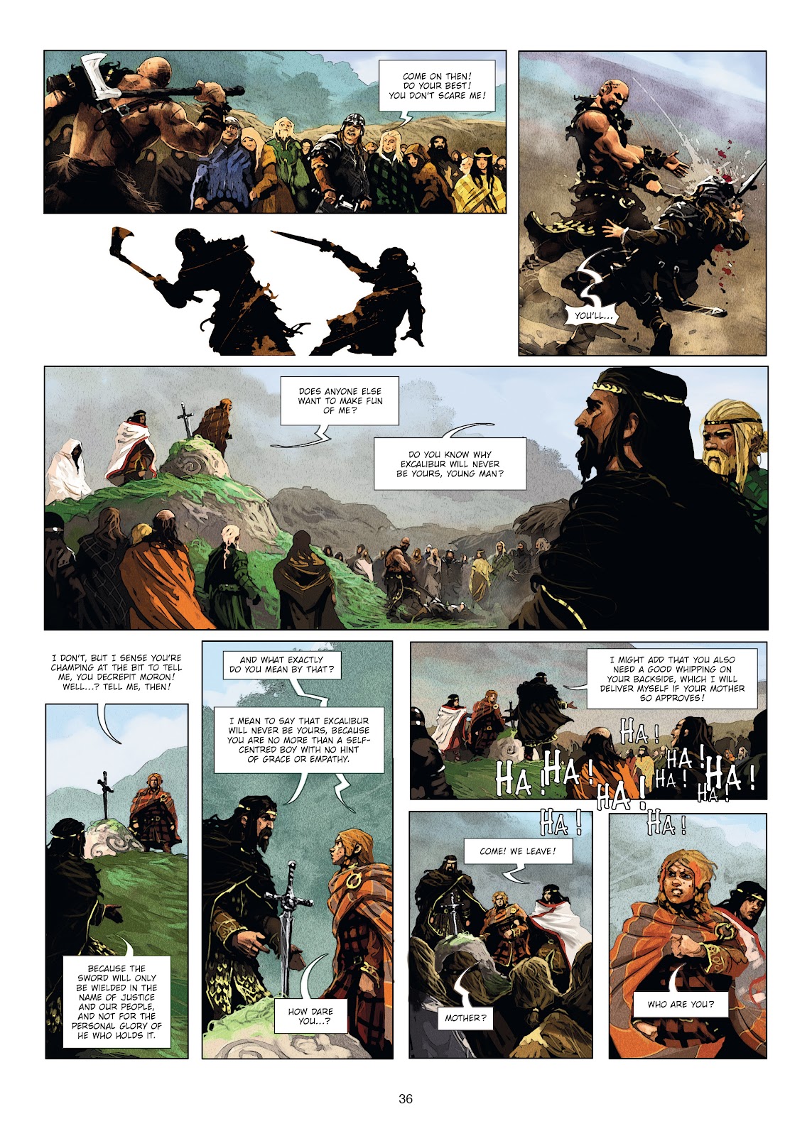 Excalibur - The Chronicles issue TPB 2 - Page 36