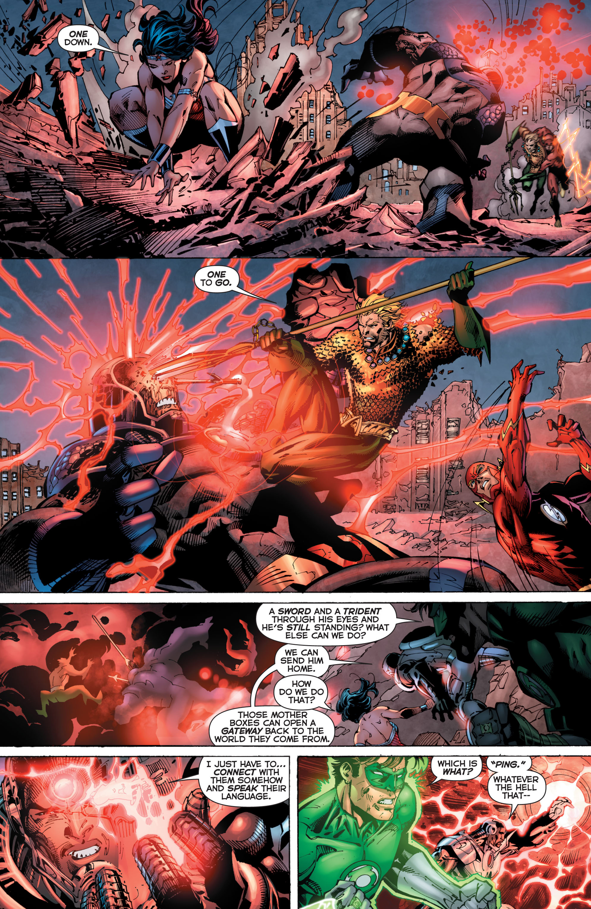 Read online Justice League (2011) comic -  Issue # _TPB 1 - 126