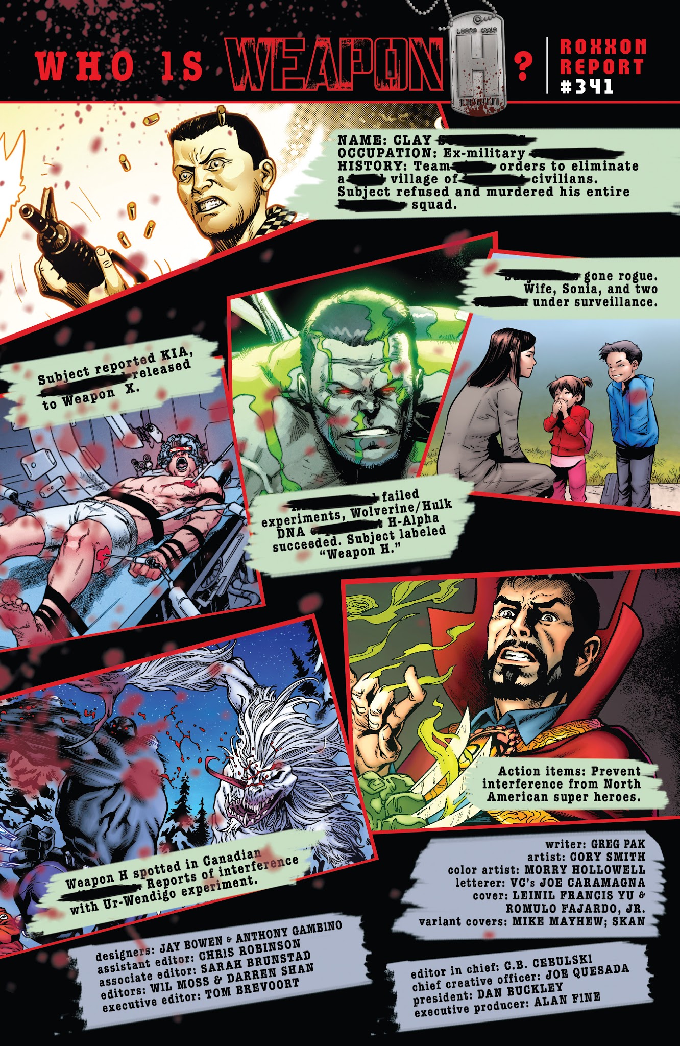 Read online Weapon H comic -  Issue #2 - 2