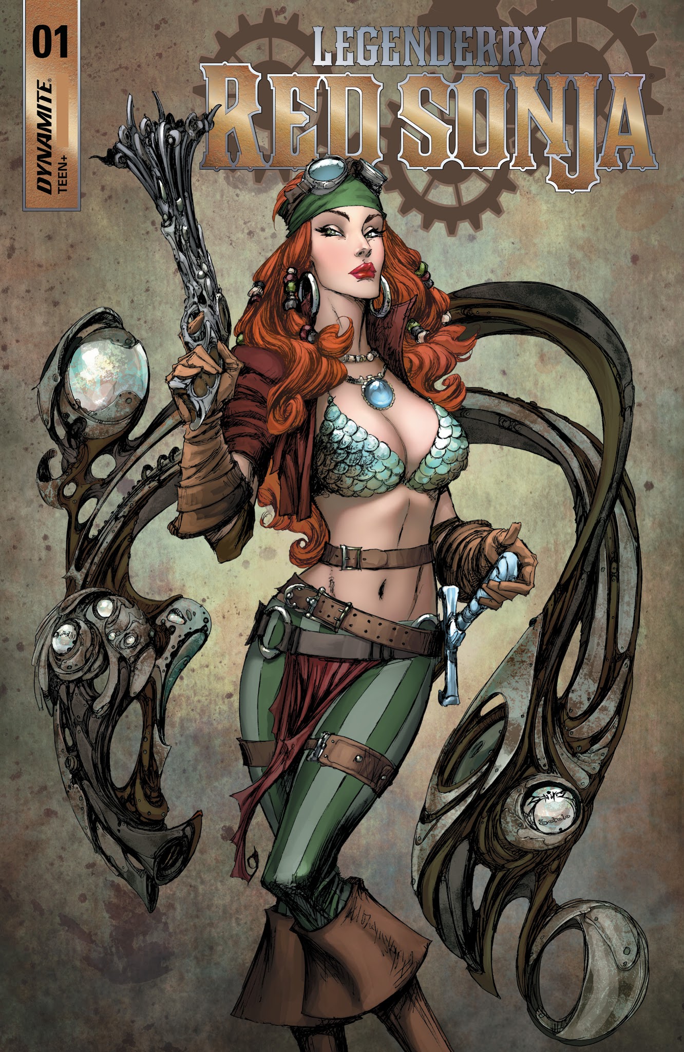 Read online Legenderry Red Sonja comic -  Issue #1 - 1