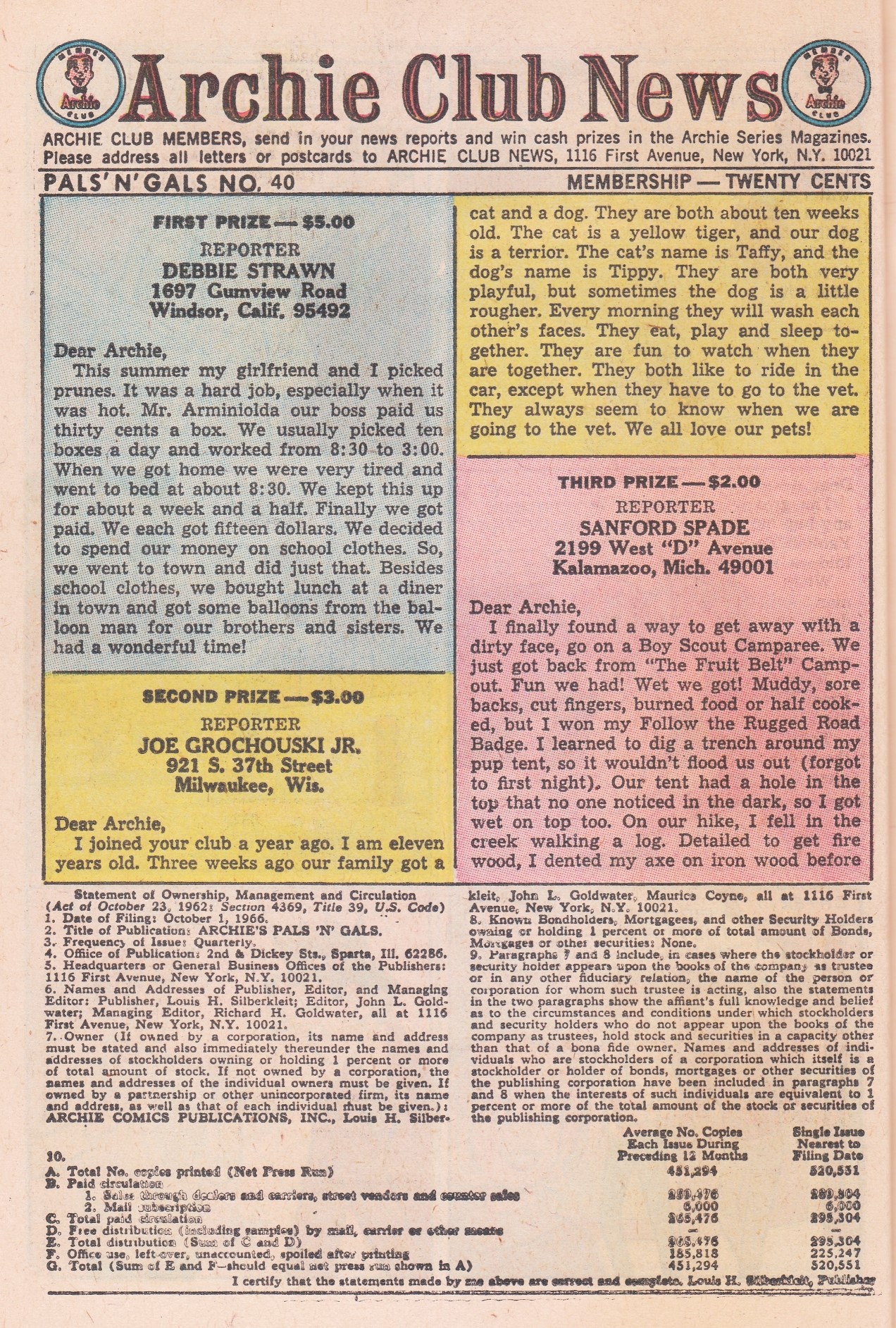 Read online Archie's Pals 'N' Gals (1952) comic -  Issue #40 - 36
