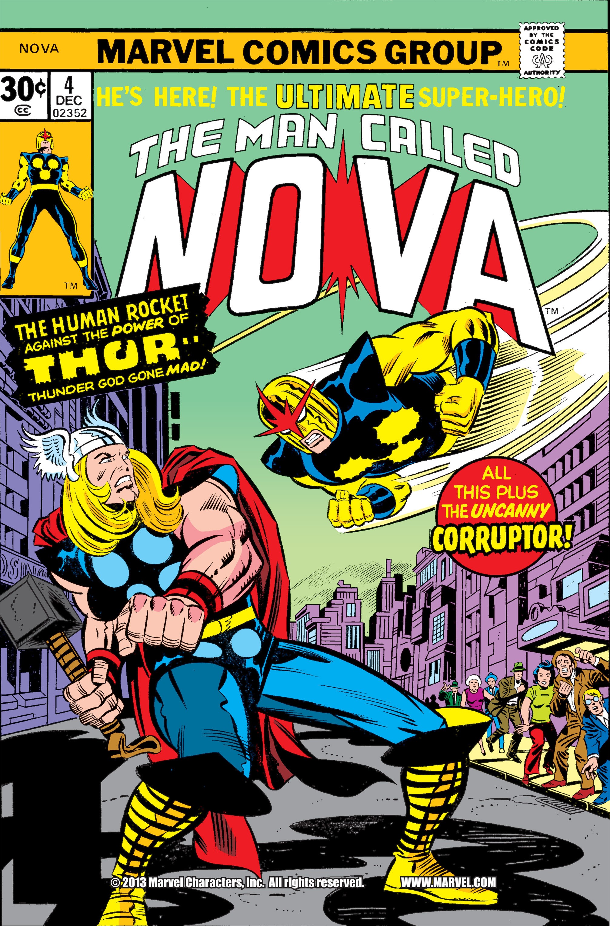 Read online Nova (1976) comic -  Issue #4 - 1