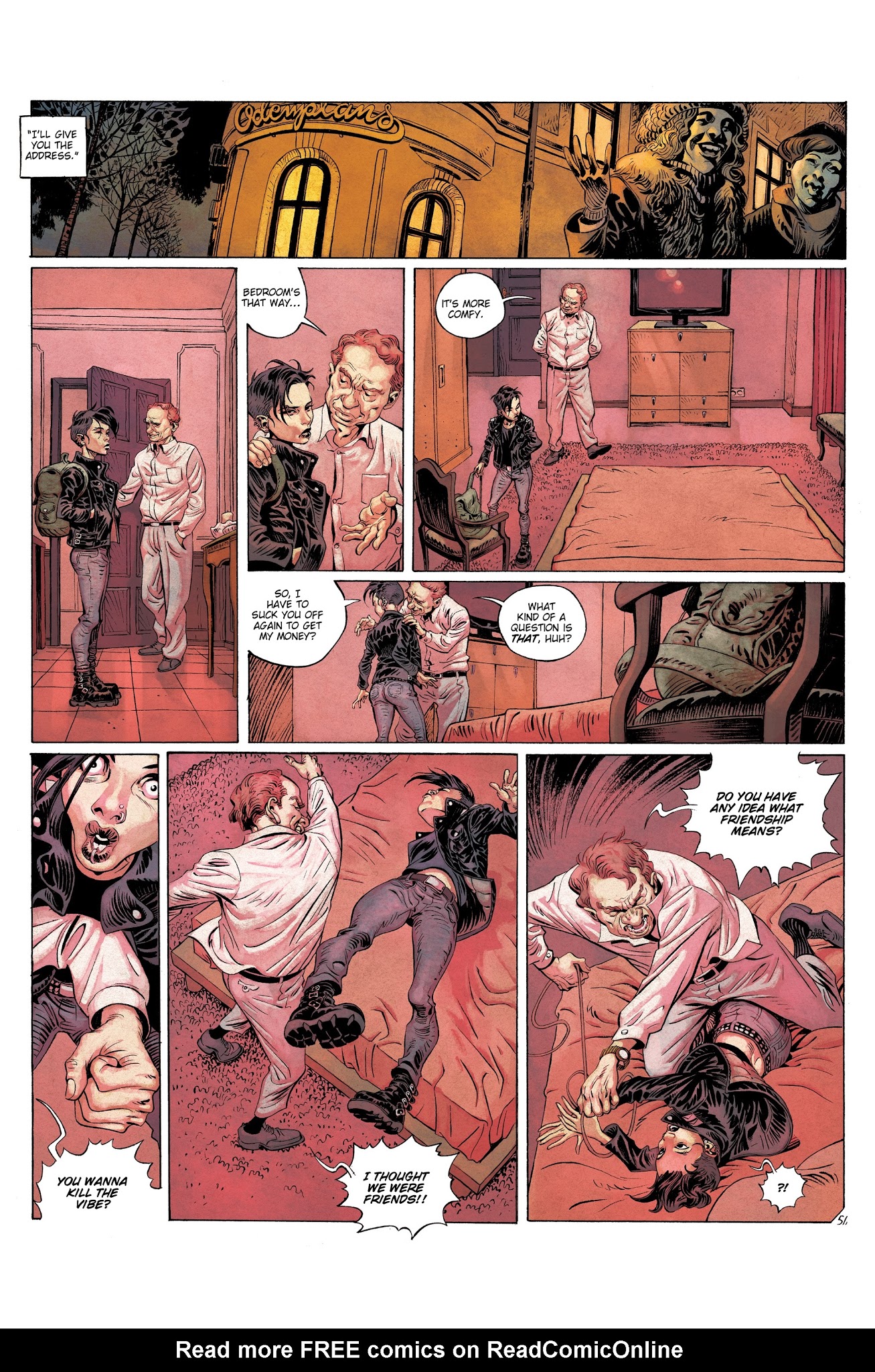 Read online Millennium: The Girl With the Dragon Tattoo comic -  Issue #1 - 56