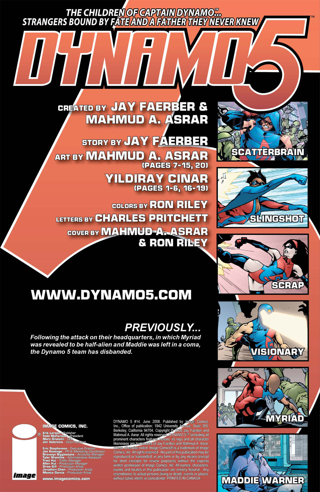 Read online Dynamo 5 comic -  Issue #14 - 2