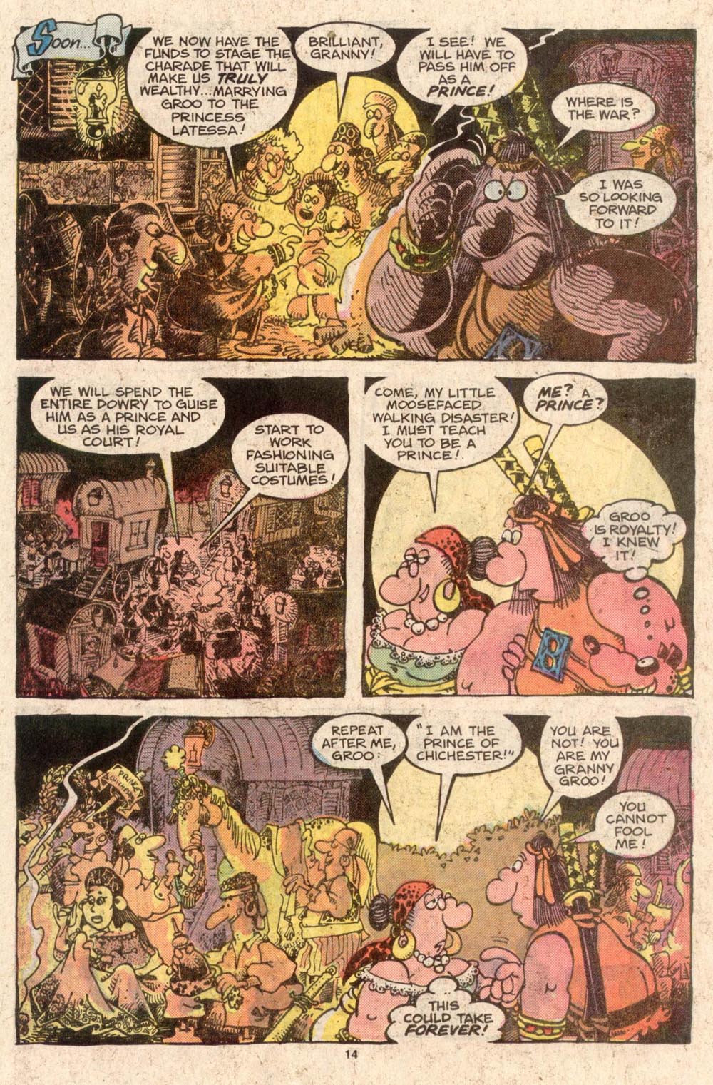 Read online Sergio Aragonés Groo the Wanderer comic -  Issue #42 - 14