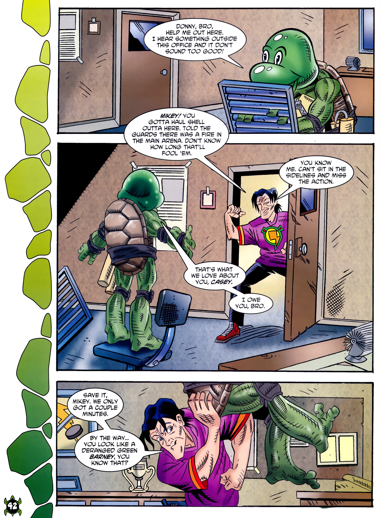Read online Teenage Mutant Ninja Turtles Comic comic -  Issue #4 - 36