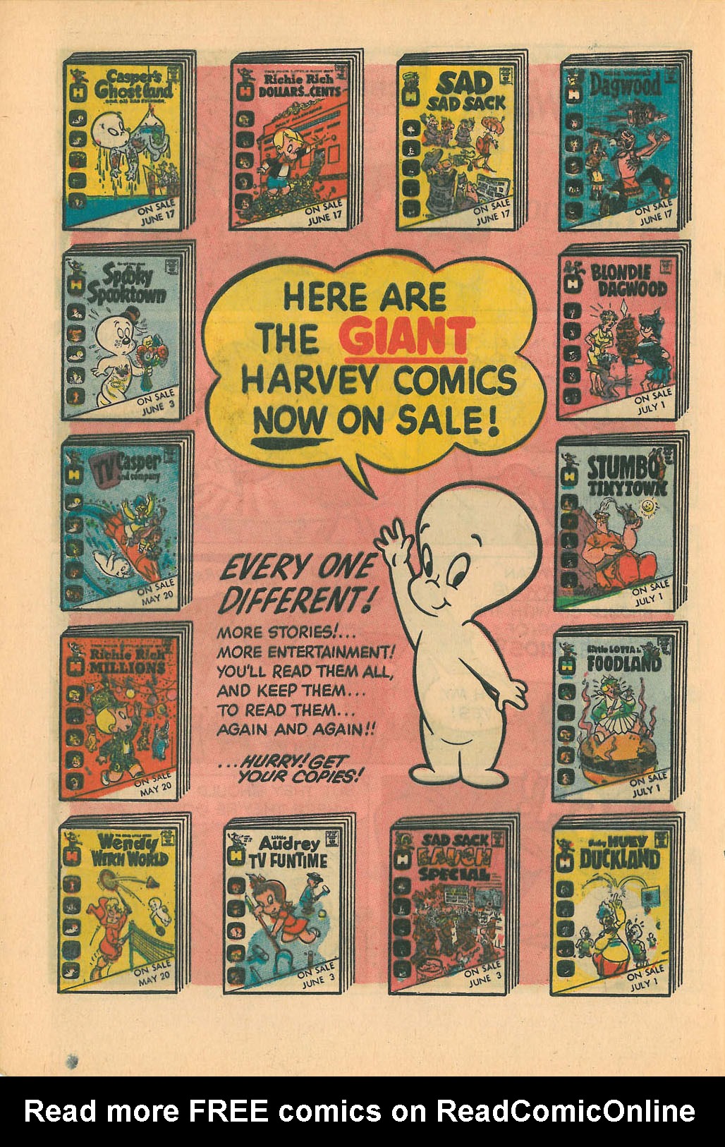 Read online Baby Huey, the Baby Giant comic -  Issue #66 - 20