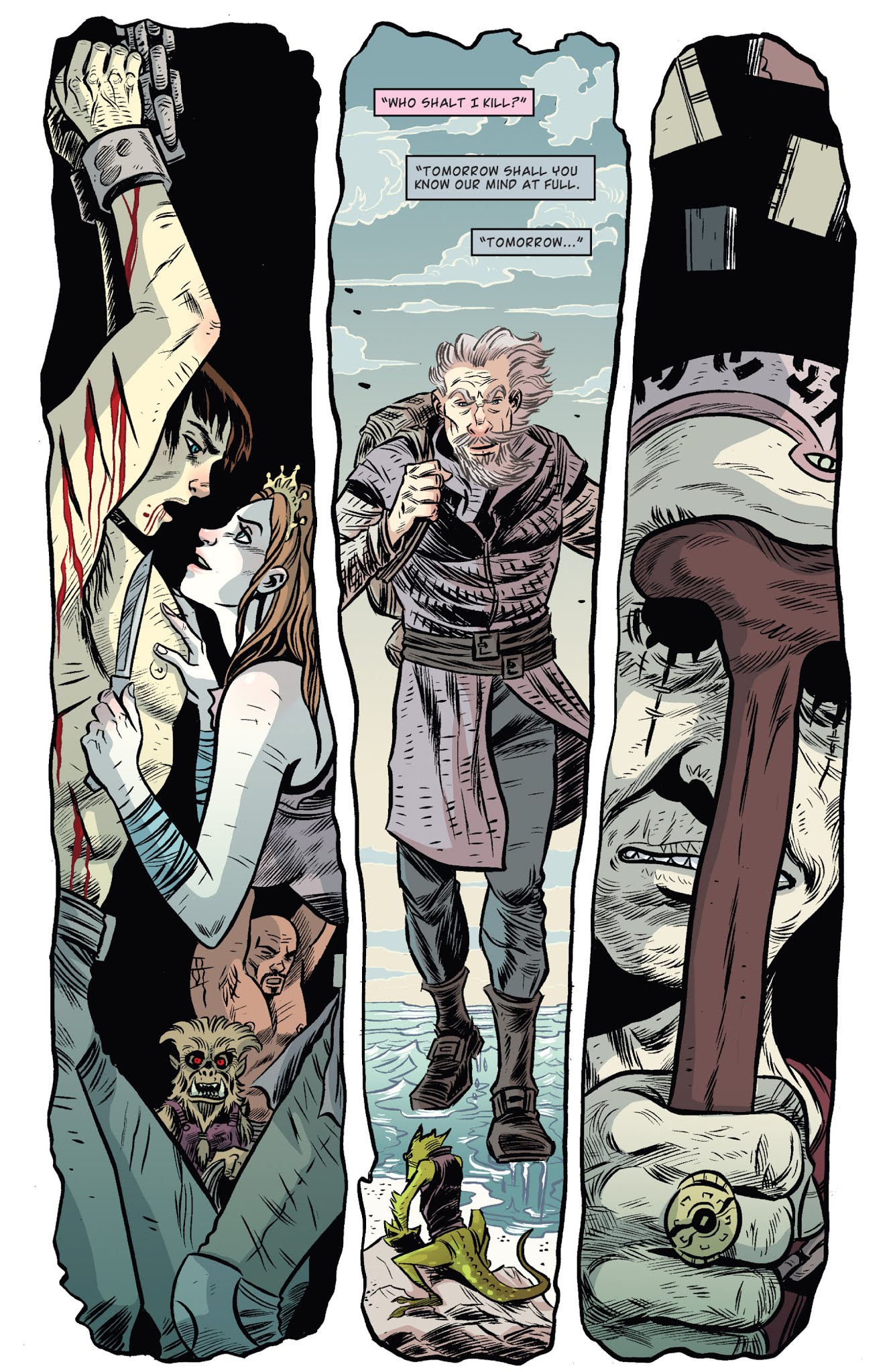 Read online Kill Shakespeare: The Tide of Blood comic -  Issue # TPB - 78