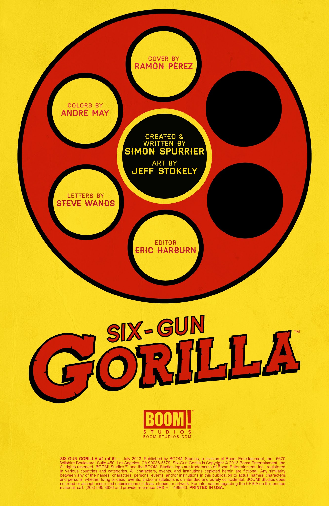 Read online Six-Gun Gorilla comic -  Issue #2 - 2