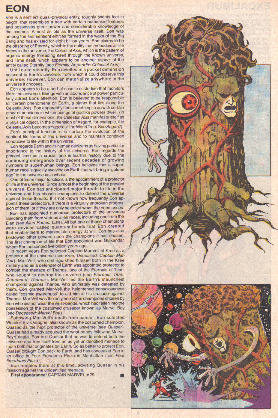 Read online The Official Handbook of the Marvel Universe: Update '89 comic -  Issue #3 - 2