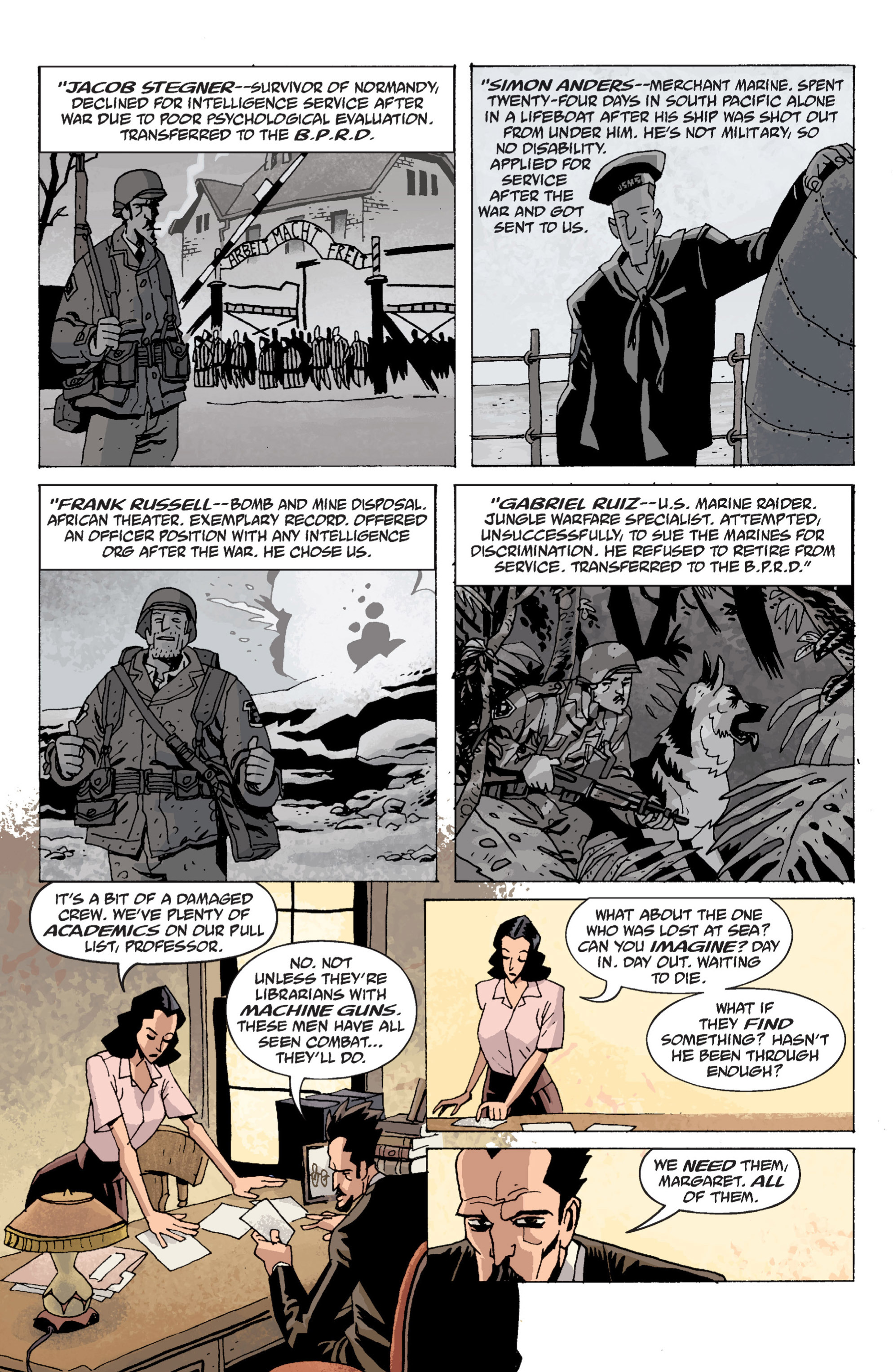 Read online B.P.R.D. (2003) comic -  Issue # TPB 13 - 17
