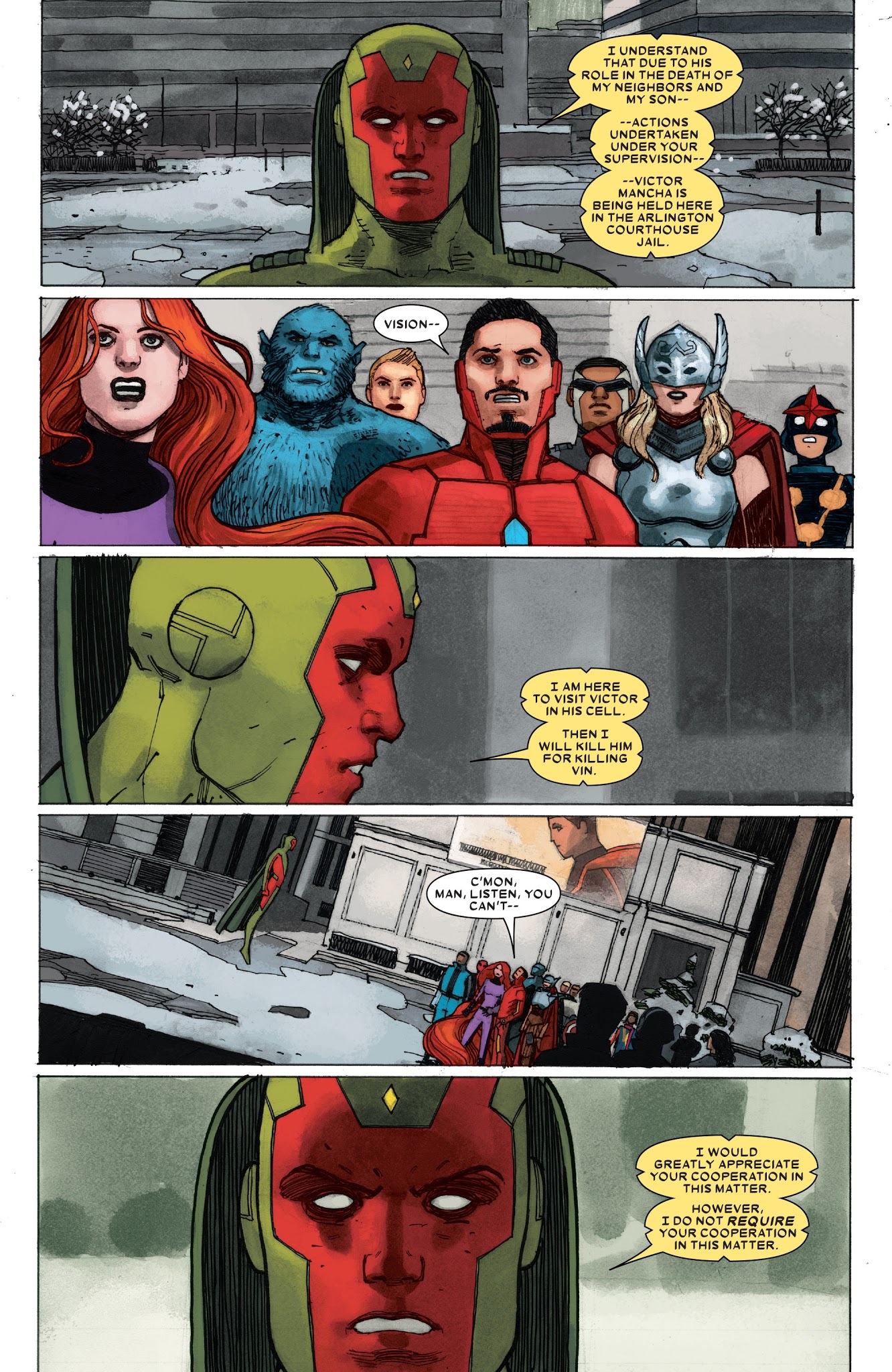 Read online Vision: Director's Cut comic -  Issue #6 - 5