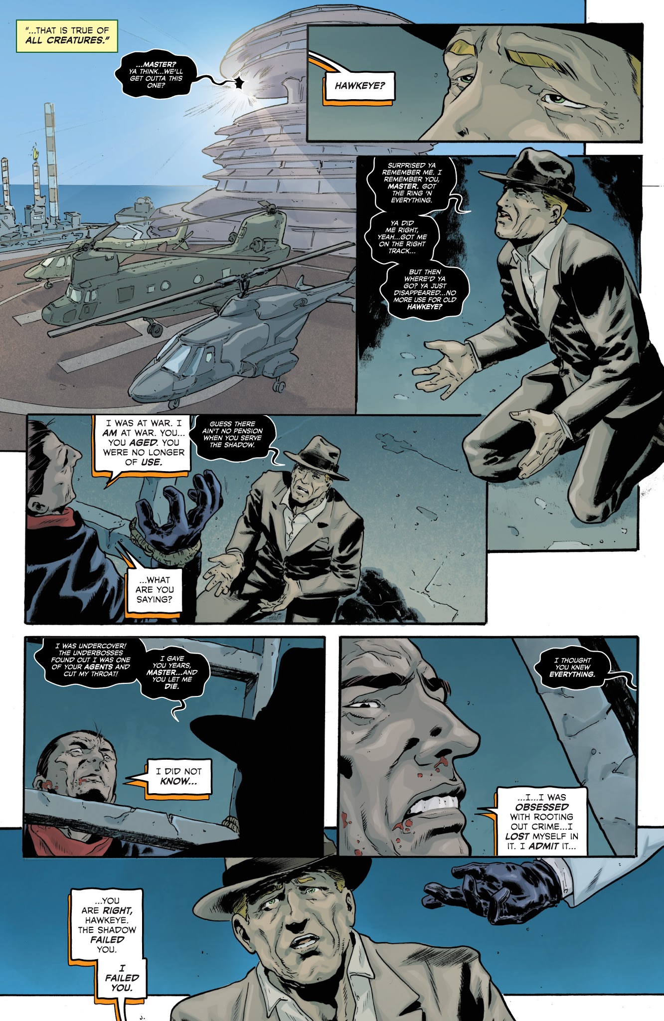 Read online The Shadow/Batman comic -  Issue #5 - 15