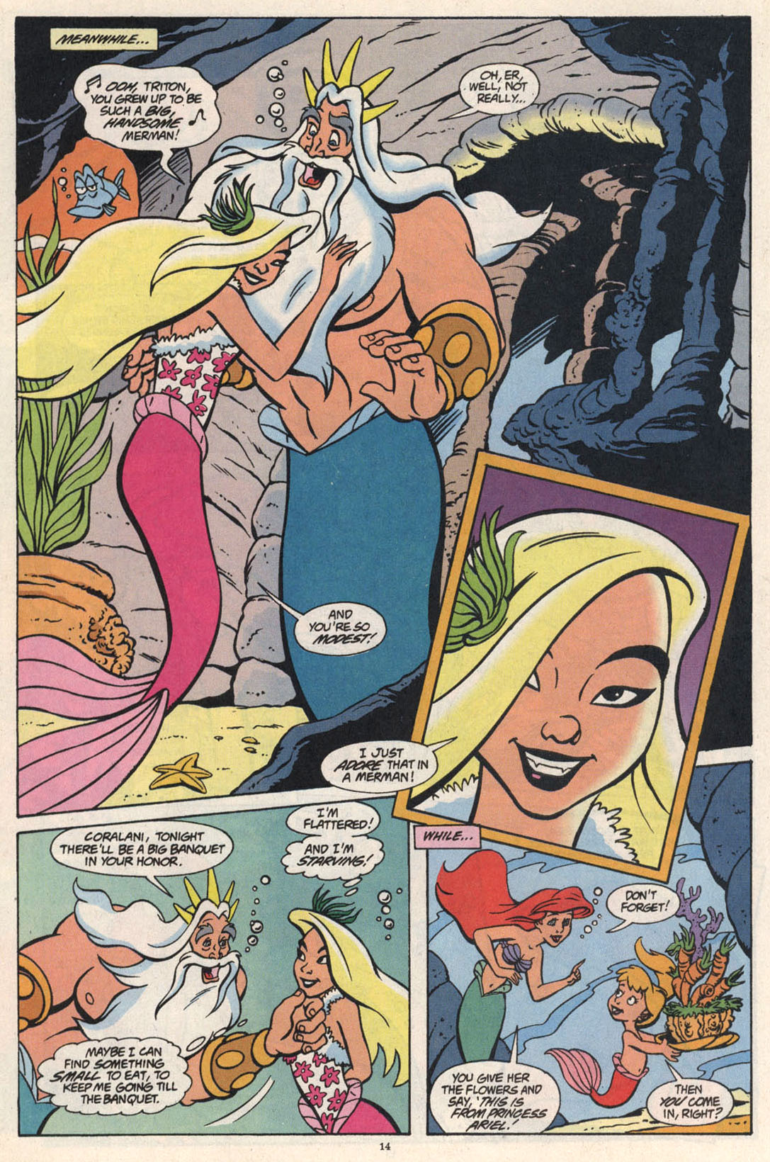 Read online Disney's The Little Mermaid comic -  Issue #11 - 15