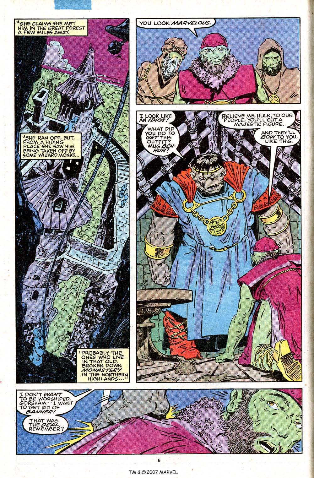 Read online The Incredible Hulk (1968) comic -  Issue #352 - 8