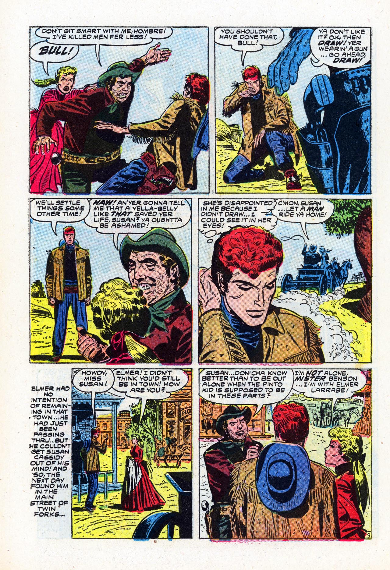 Read online The Outlaw Kid (1954) comic -  Issue #5 - 22