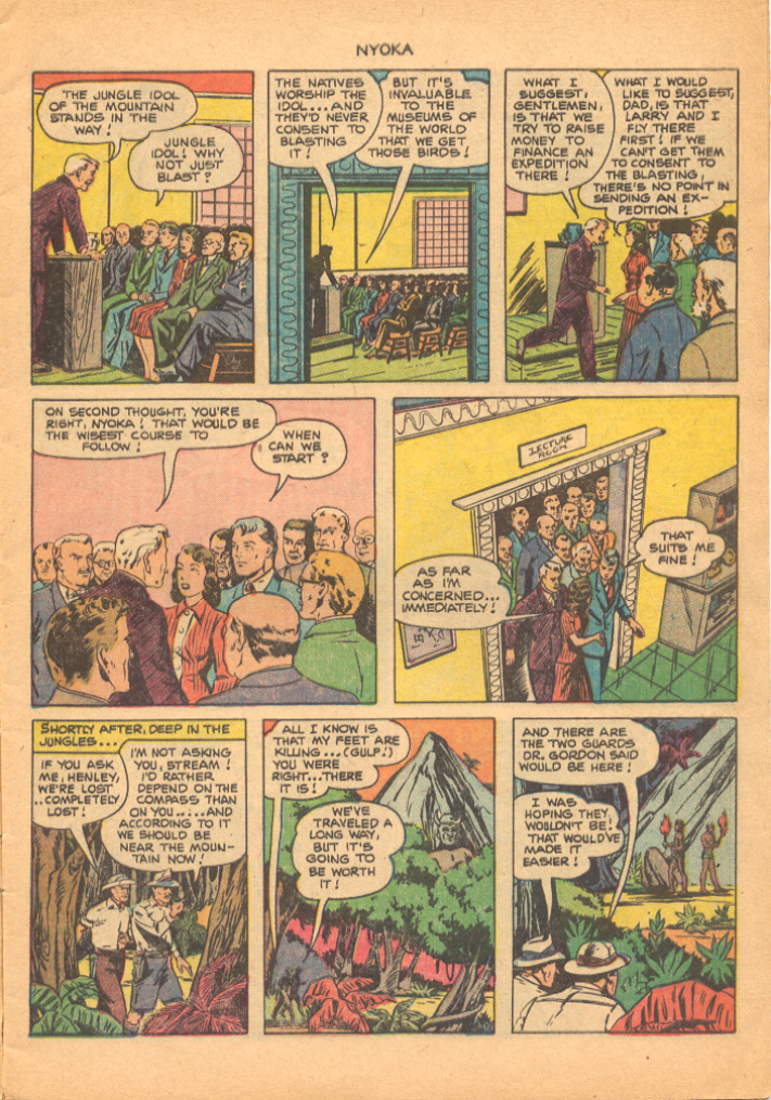 Read online Nyoka the Jungle Girl (1945) comic -  Issue #64 - 5
