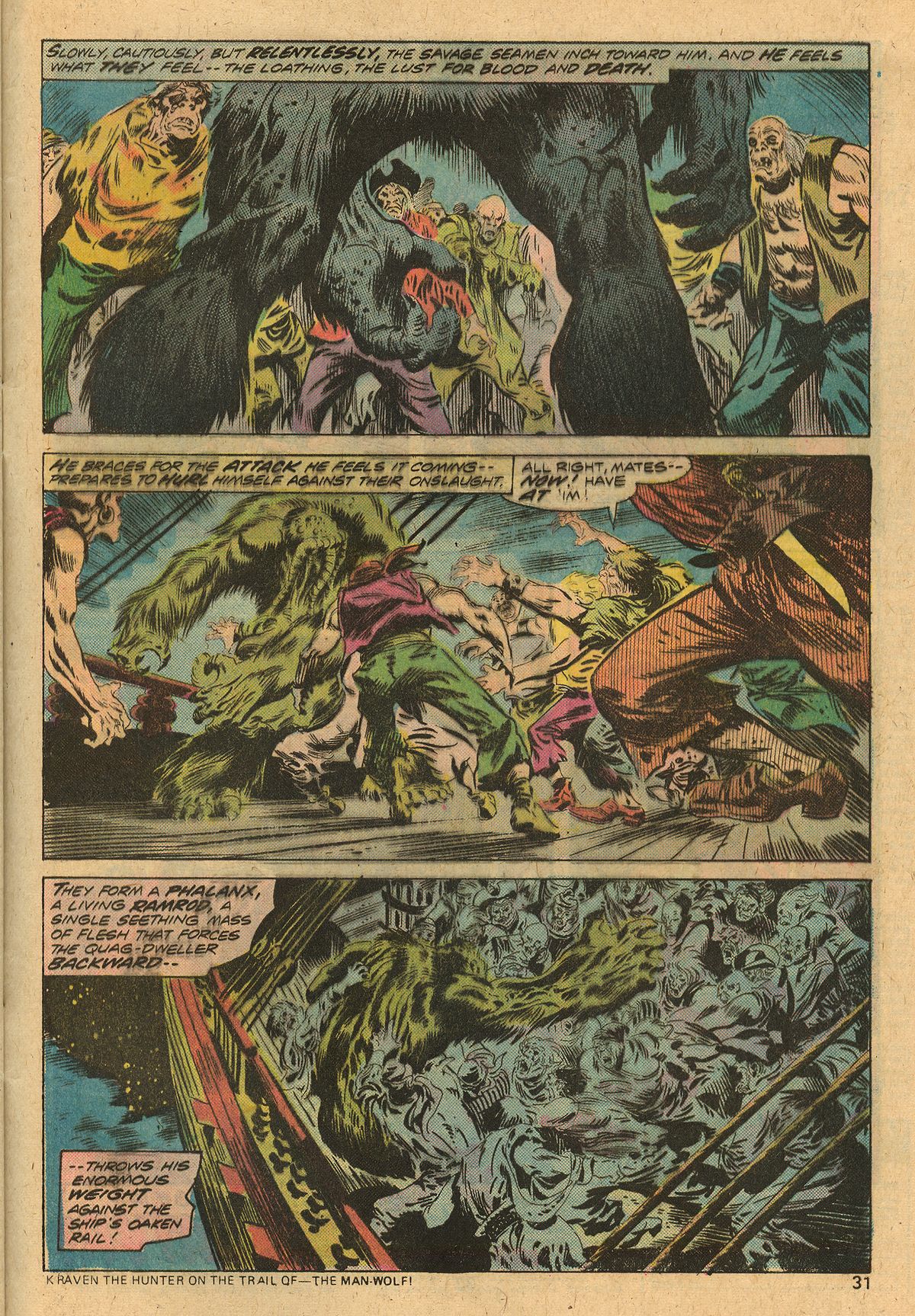 Read online Man-Thing (1974) comic -  Issue #13 - 32