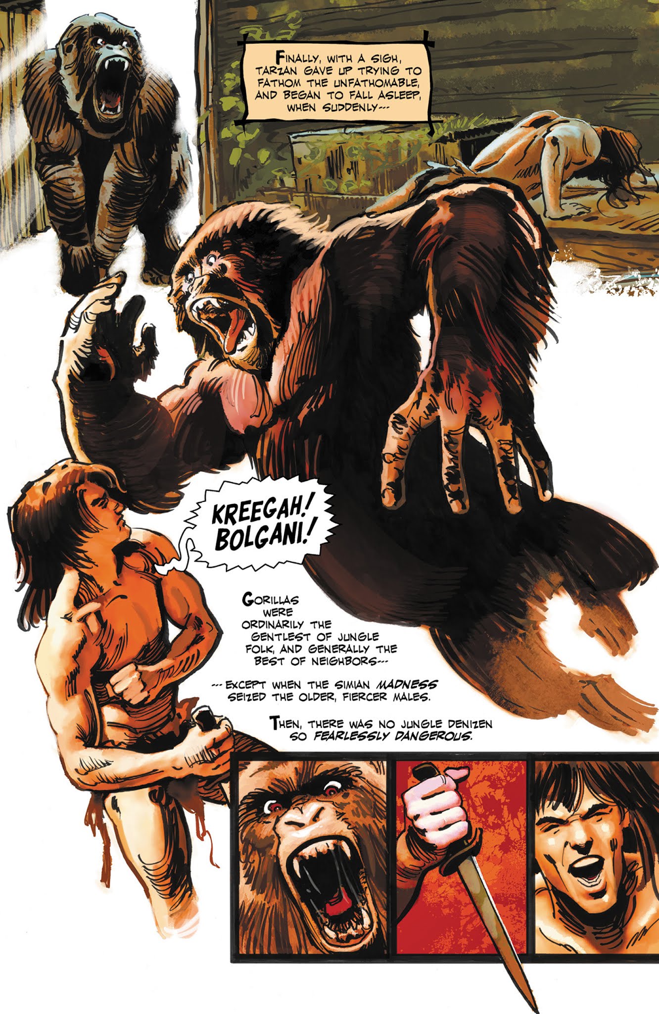 Read online Edgar Rice Burroughs' Jungle Tales of Tarzan comic -  Issue # TPB (Part 2) - 11