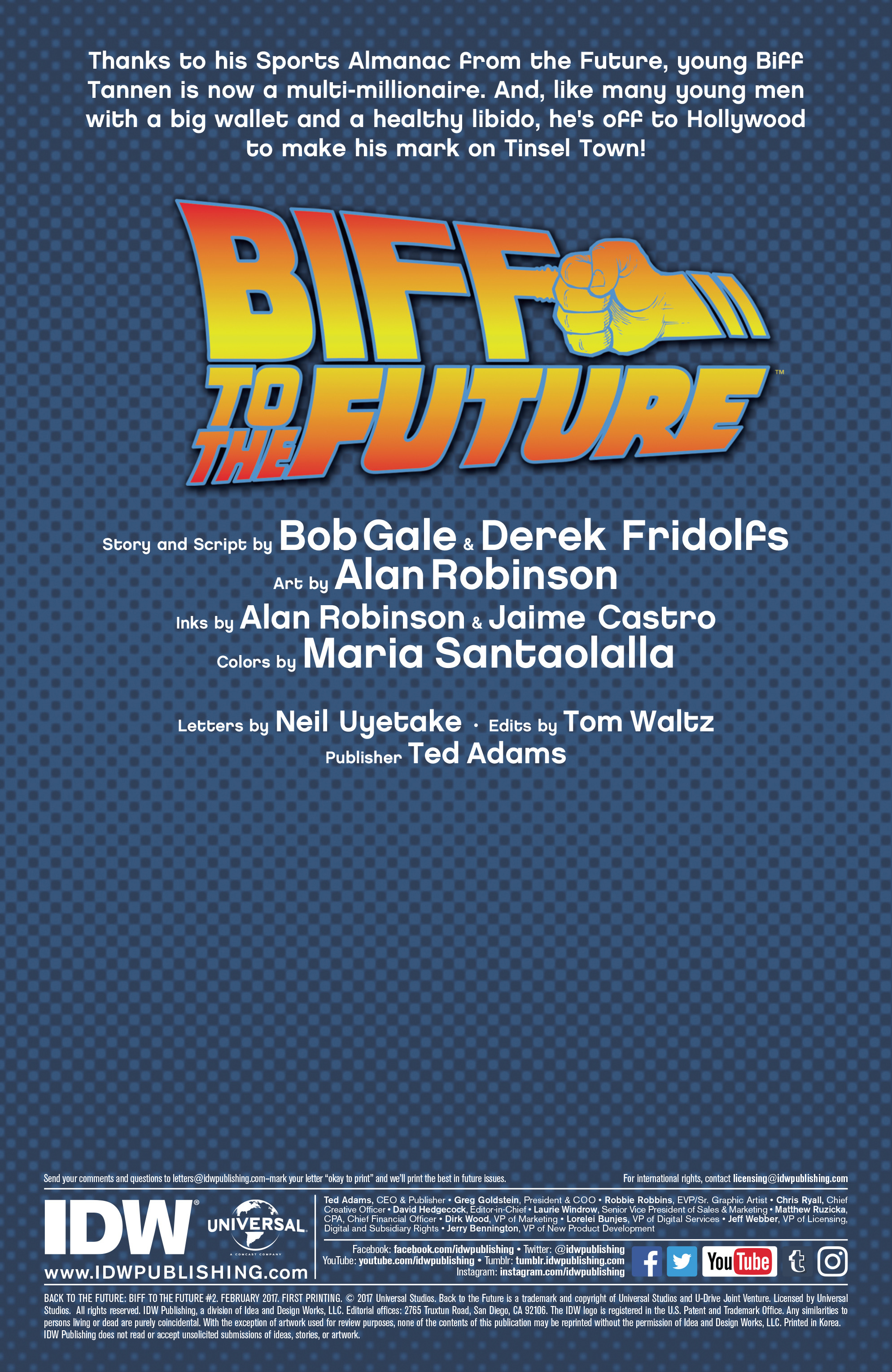 Read online Back to the Future: Biff to the Future comic -  Issue #2 - 2