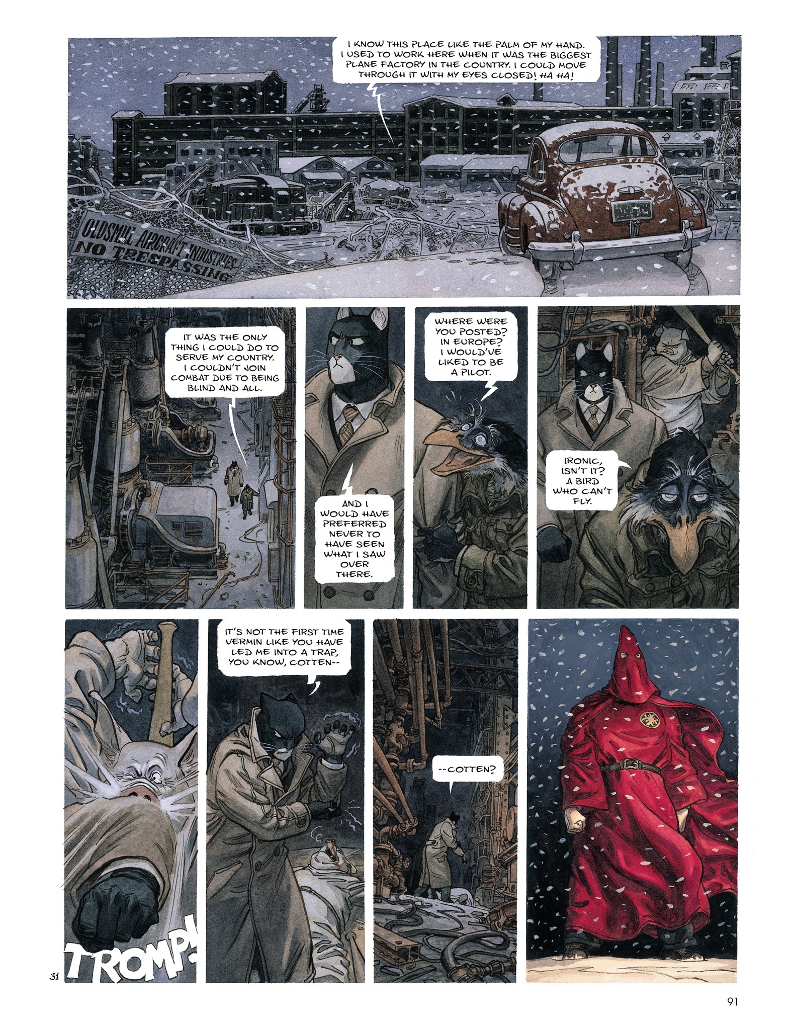 Read online Blacksad: The Collected Stories comic -  Issue # TPB (Part 1) - 92
