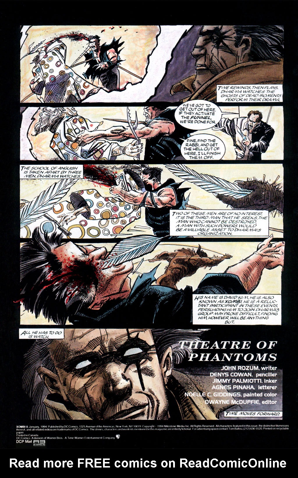Read online Xombi (1994) comic -  Issue #0 - 3