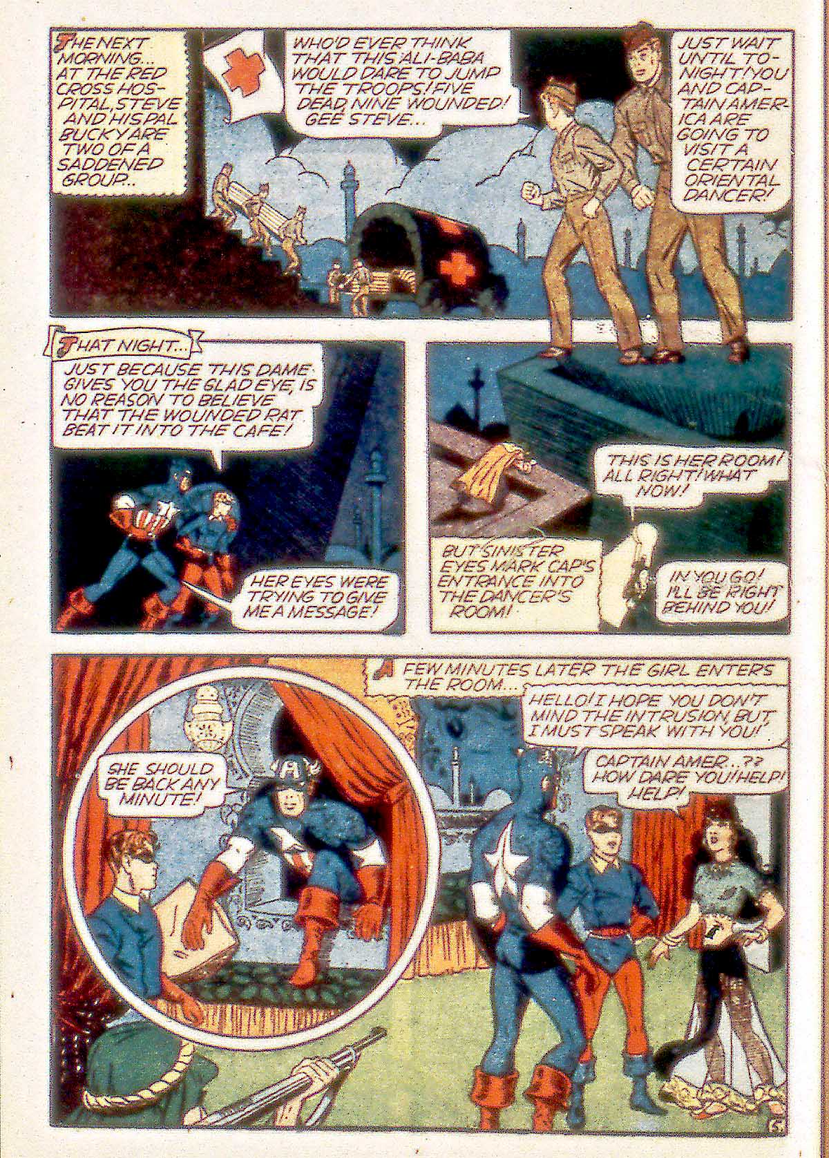 Captain America Comics 32 Page 19