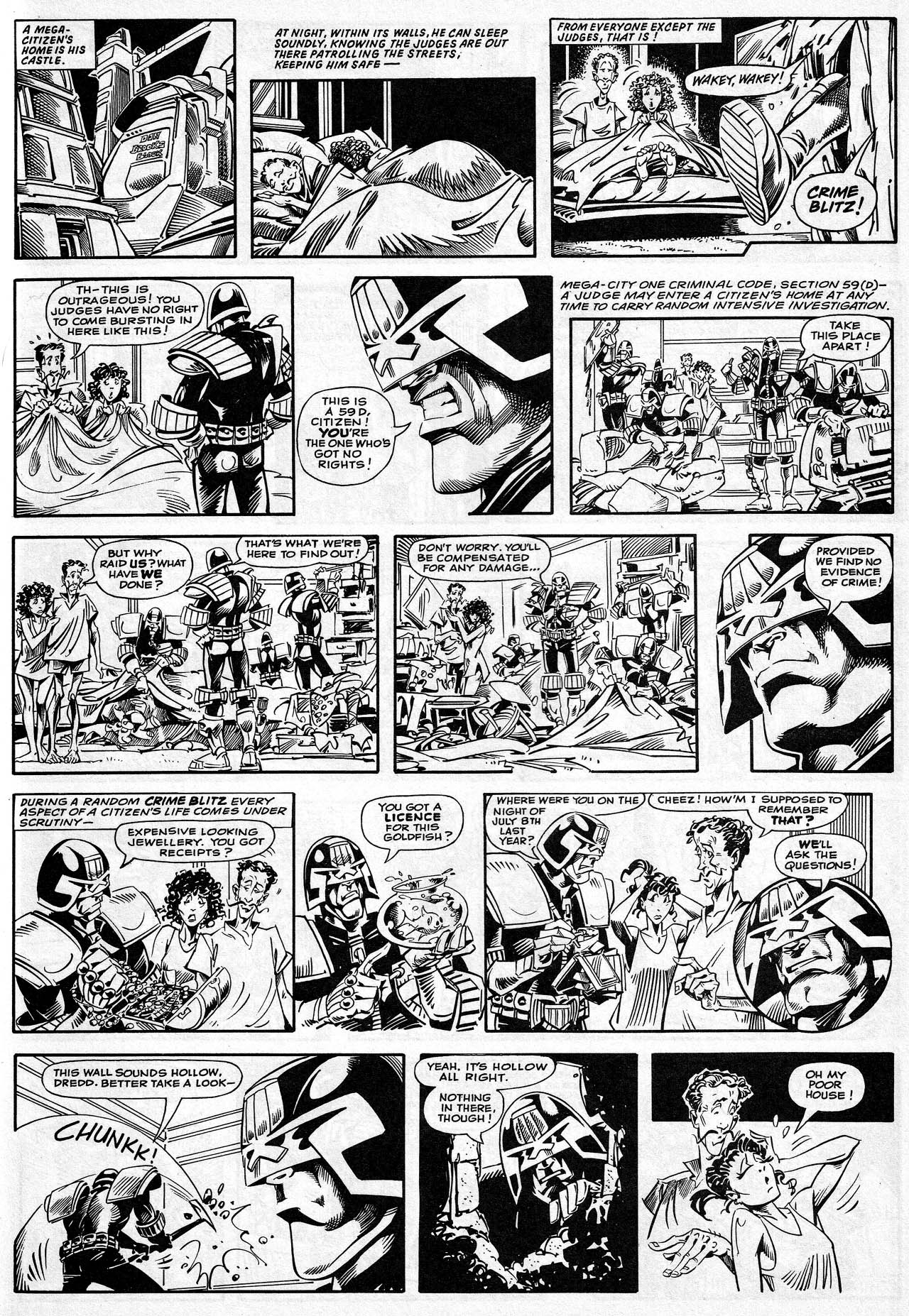 Read online Judge Dredd Megazine (vol. 3) comic -  Issue #56 - 22