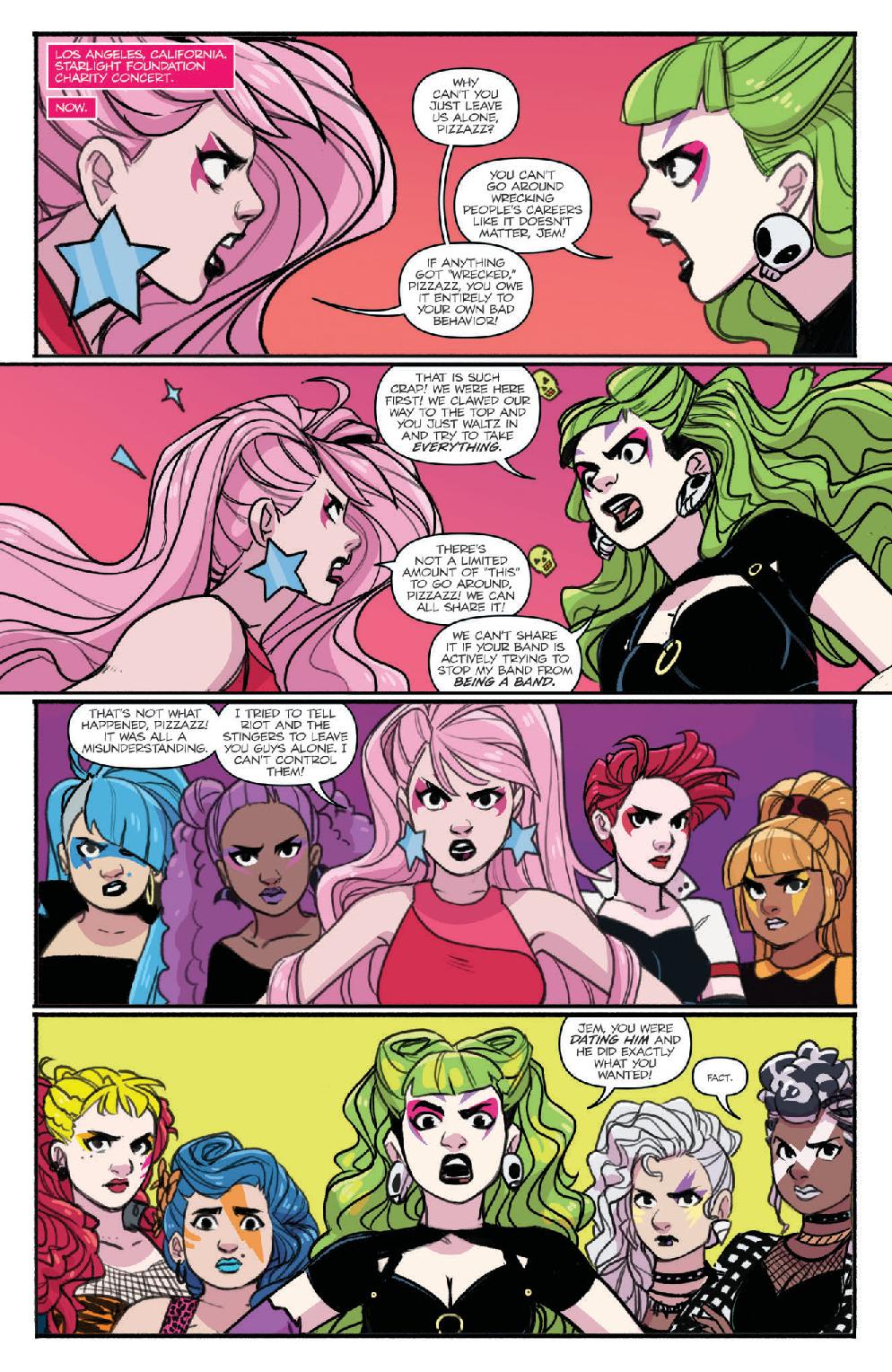 Read online Jem and the Holograms 20/20 comic -  Issue # Full - 29
