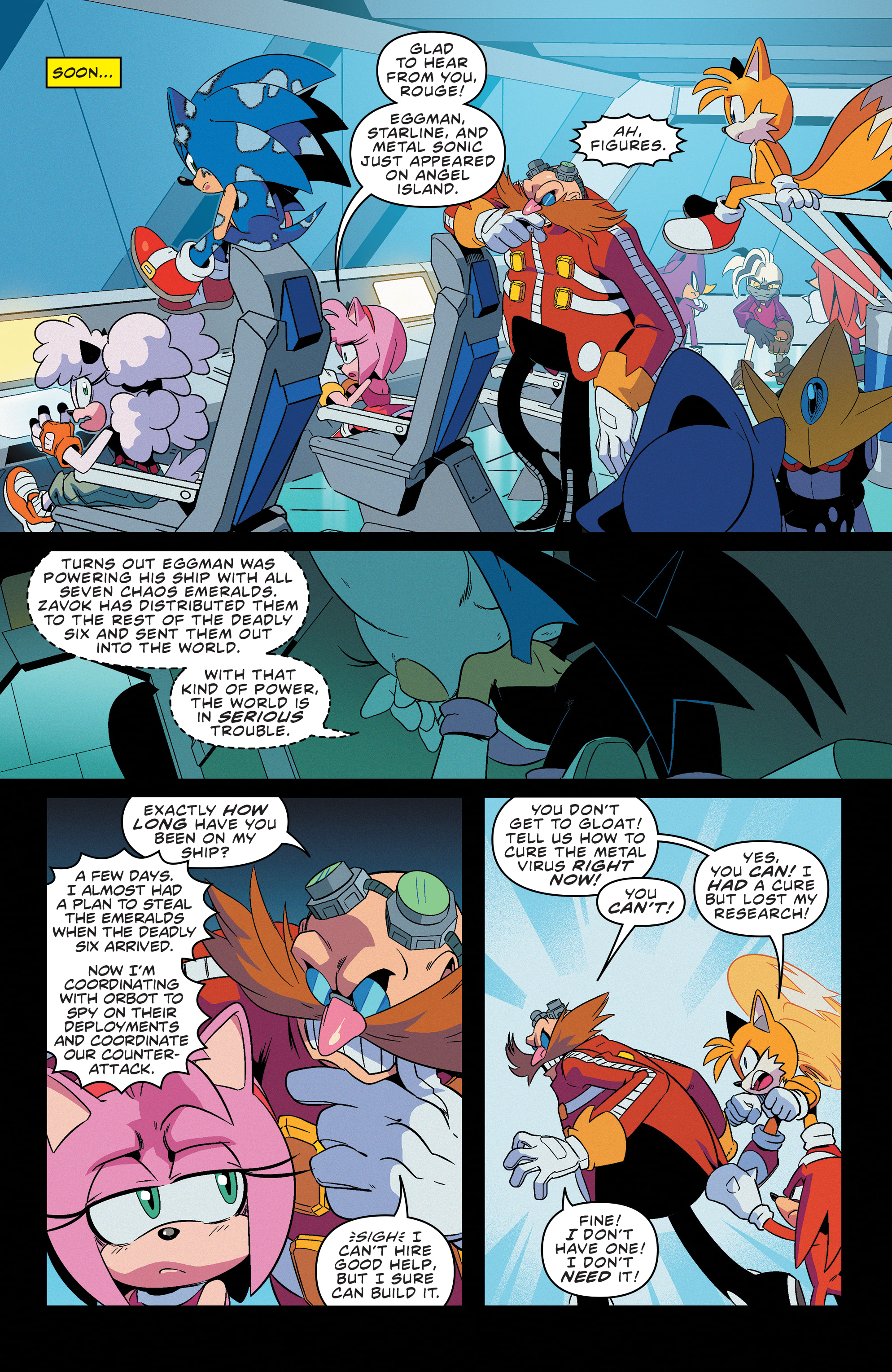 Read online Sonic the Hedgehog (2018) comic -  Issue #25 - 15