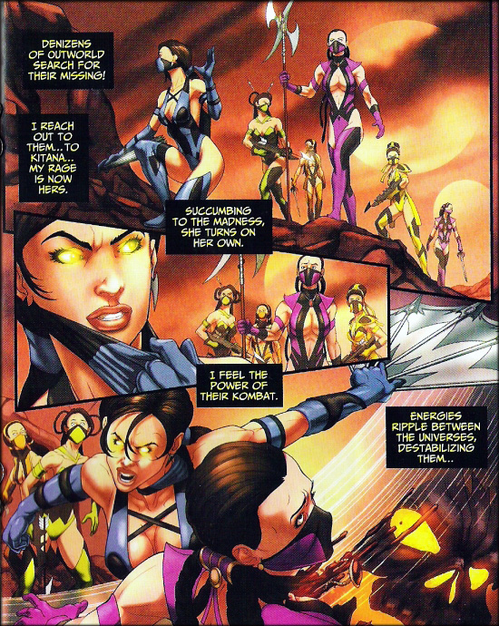 Read online Mortal Kombat Vs. DC Universe ''Beginnings'' comic -  Issue # Full - 10