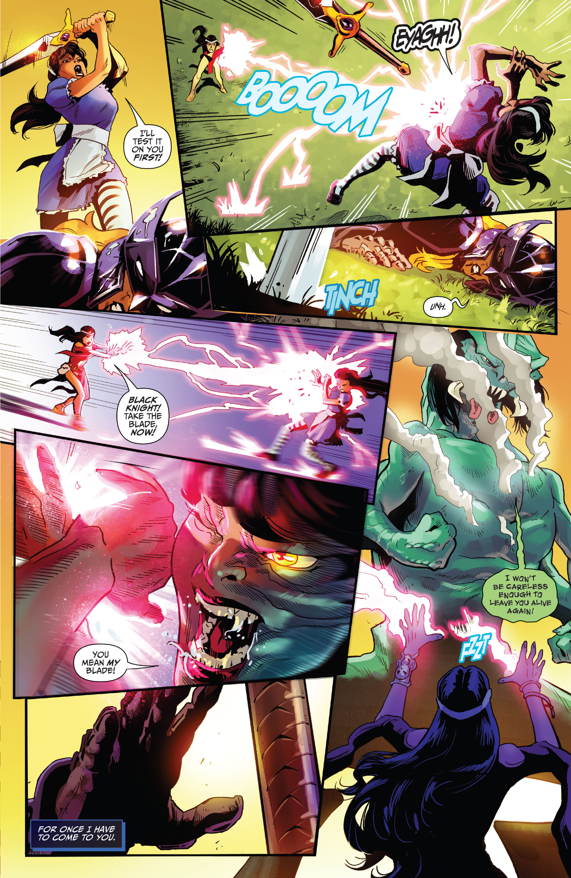 Read online Myths & Legends Quarterly: Black Knight – Fate of Legends comic -  Issue # Full - 66