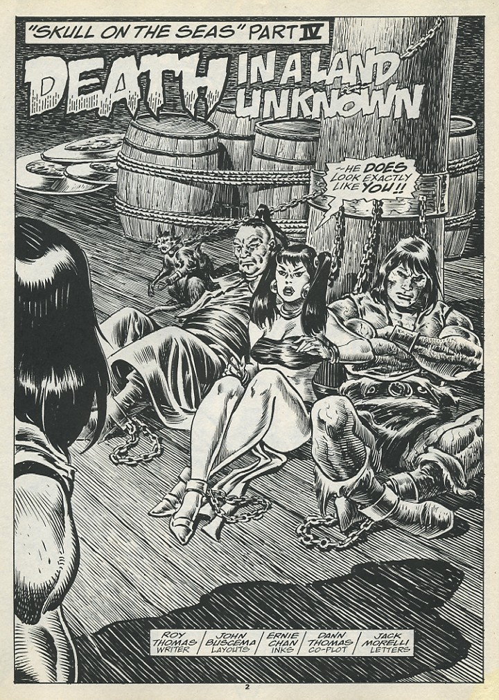 Read online The Savage Sword Of Conan comic -  Issue #193 - 4