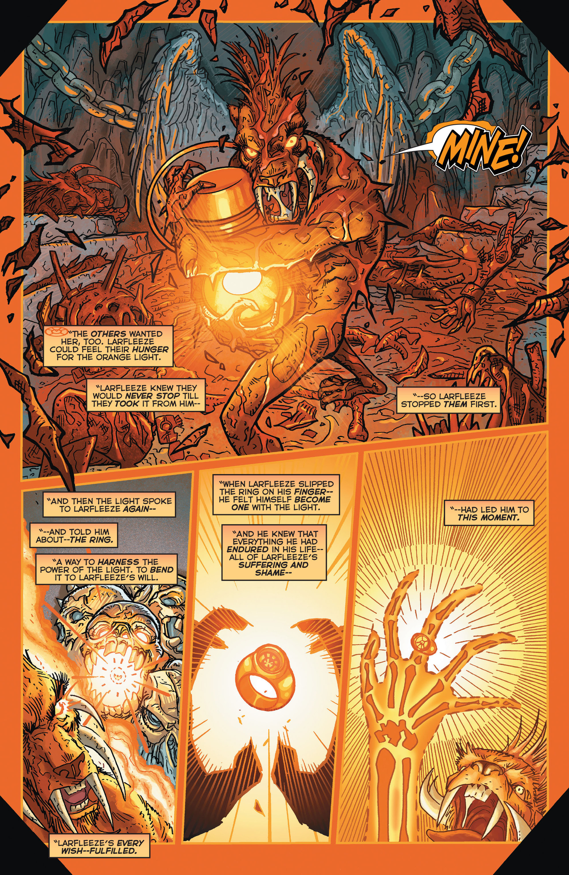 Read online Larfleeze comic -  Issue #1 - 13