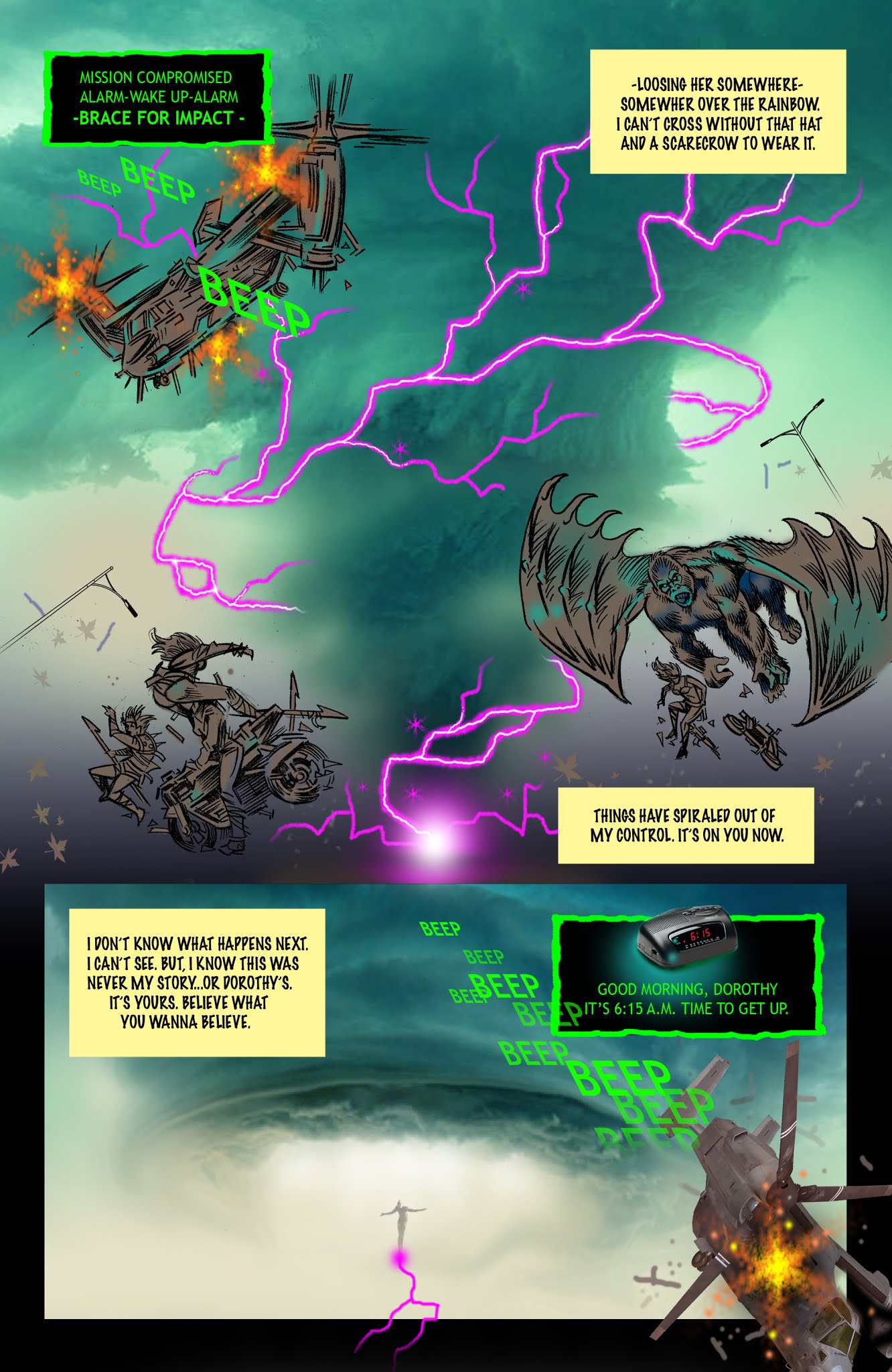 Read online Dorothy's Dead comic -  Issue #4 - 34