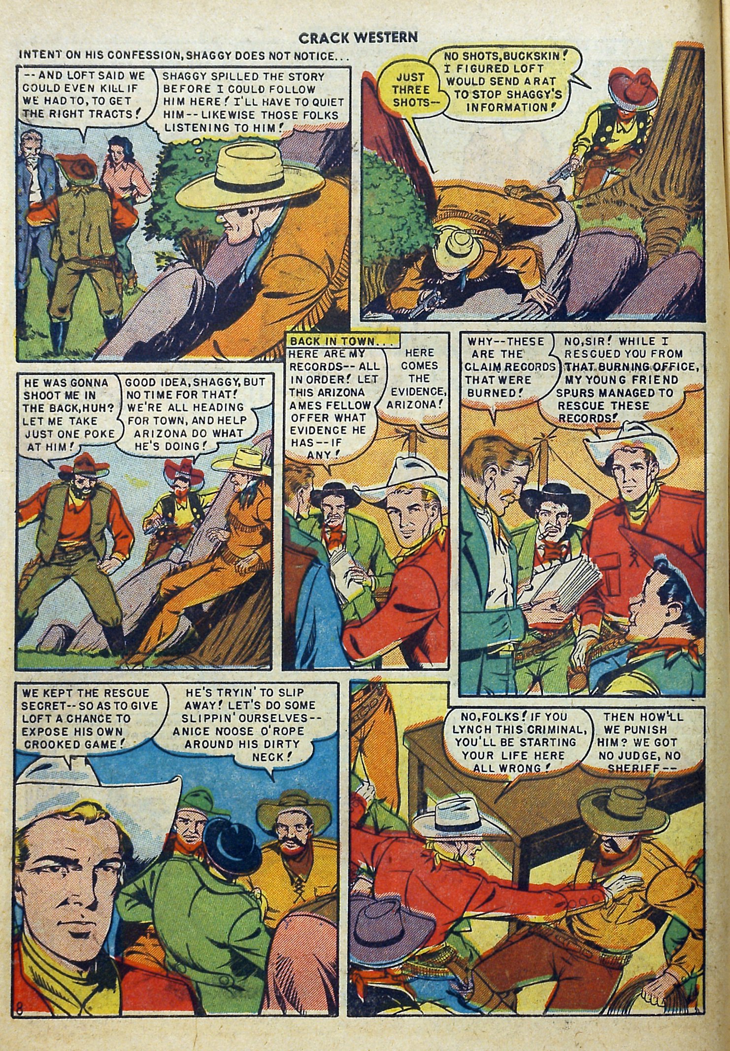 Read online Crack Western comic -  Issue #65 - 10