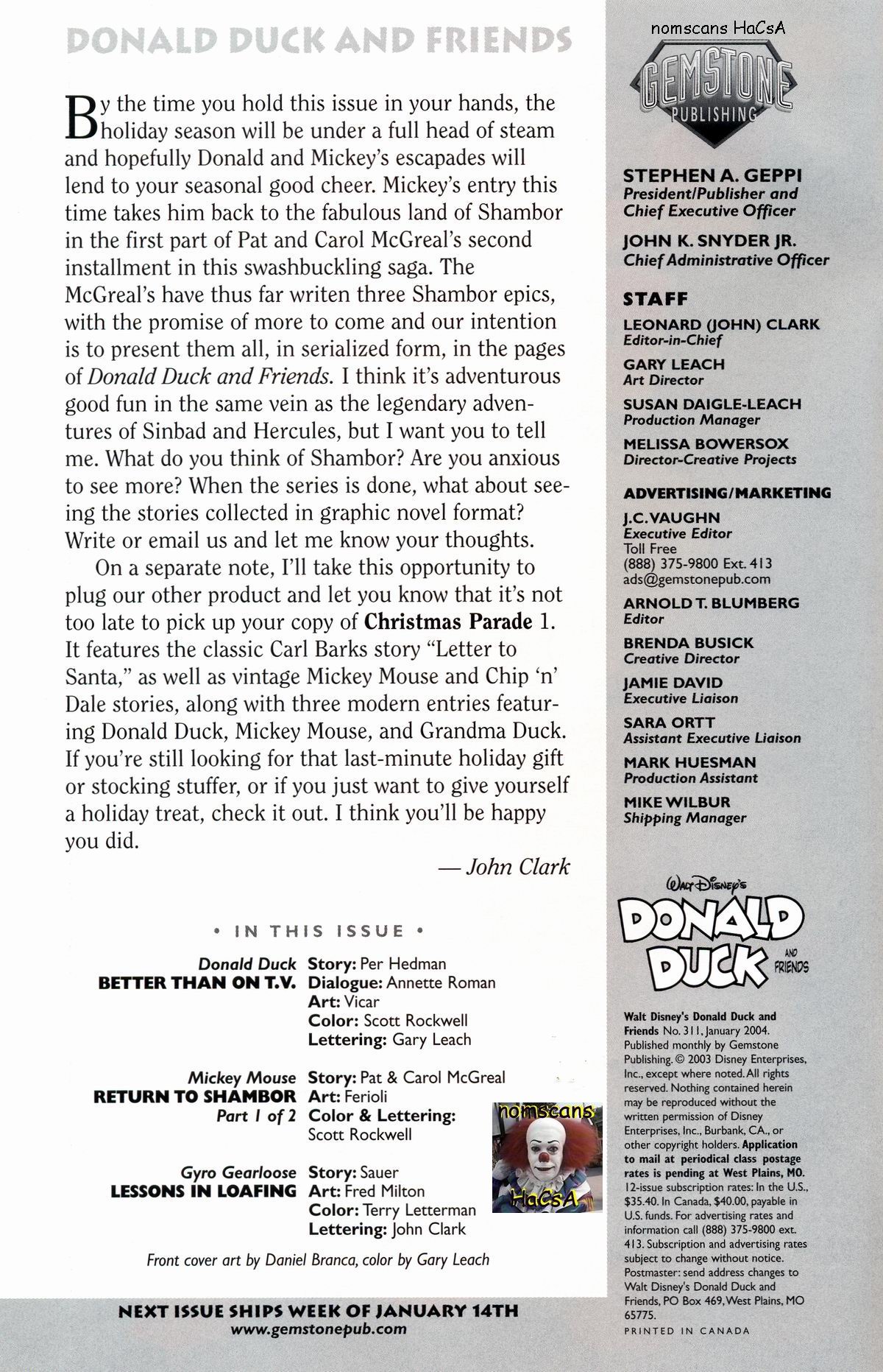 Read online Walt Disney's Donald Duck and Friends comic -  Issue #311 - 2