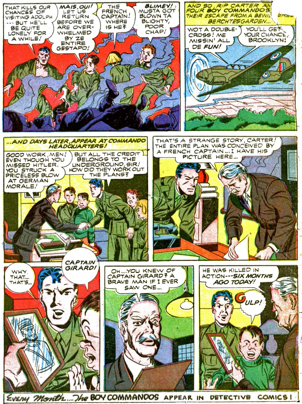 Read online Boy Commandos comic -  Issue #1 - 66
