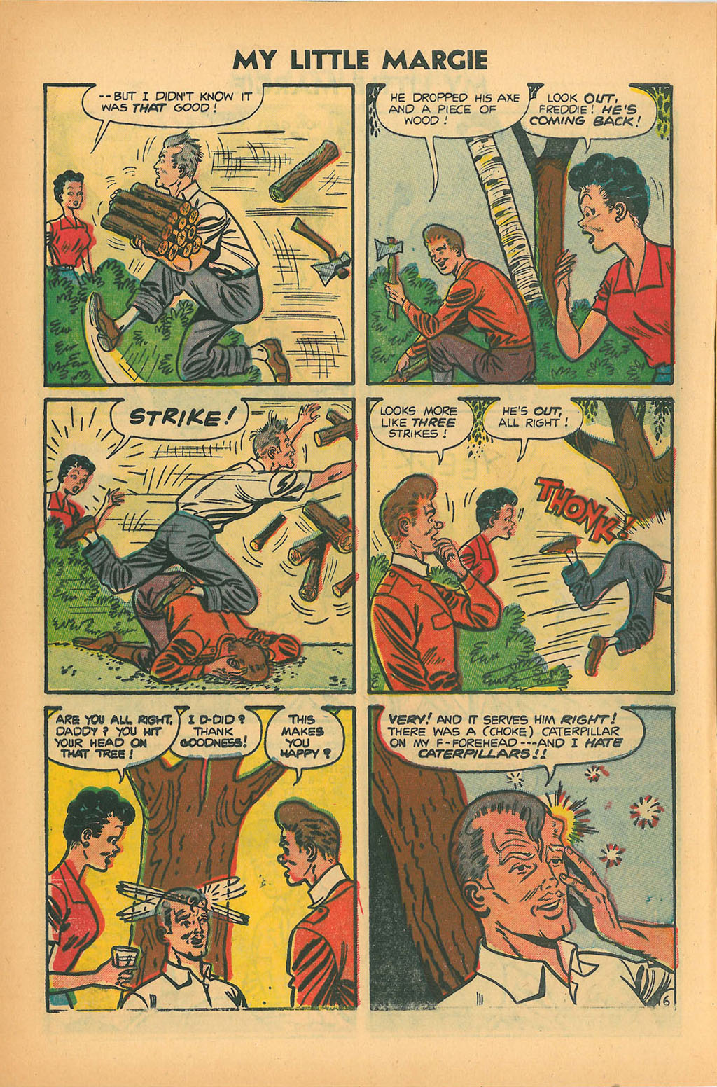 Read online My Little Margie (1954) comic -  Issue #6 - 8