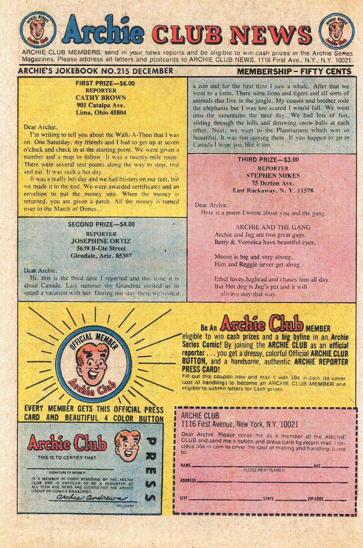 Read online Archie's Joke Book Magazine comic -  Issue #215 - 26