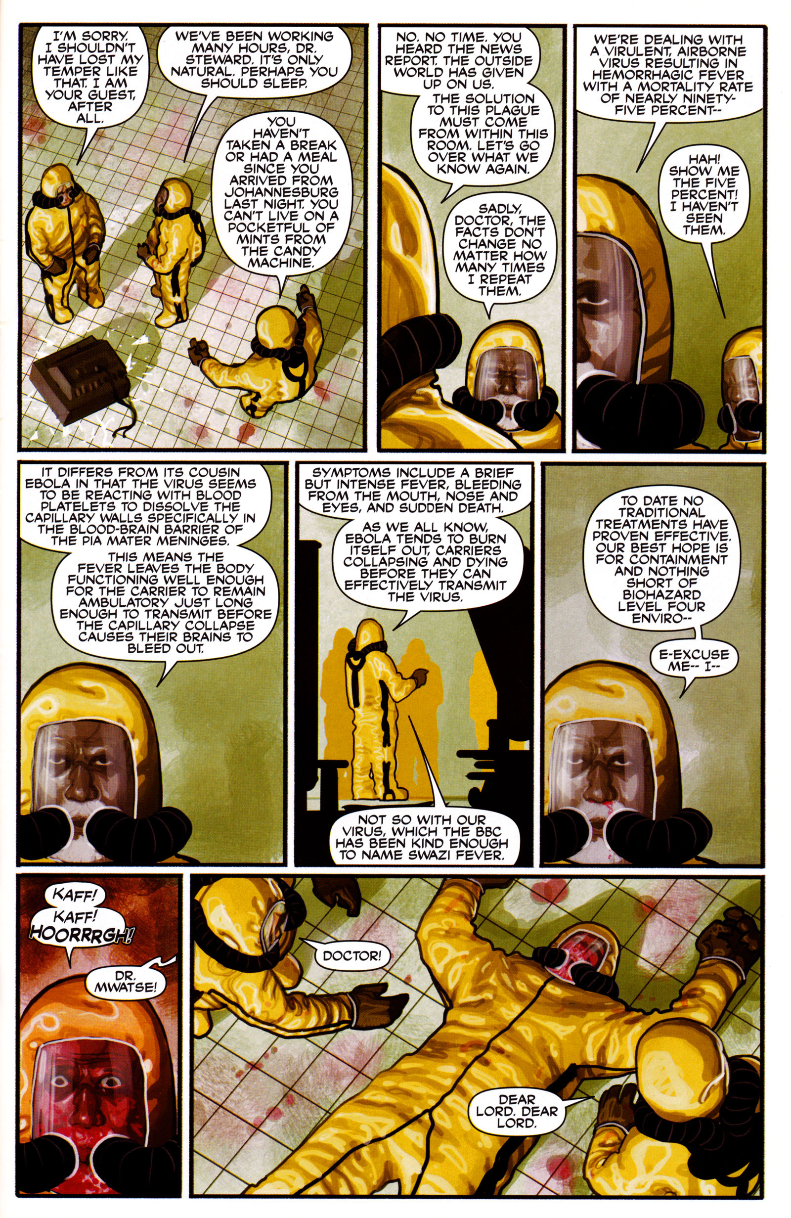 Read online Days Missing comic -  Issue #1 - 5