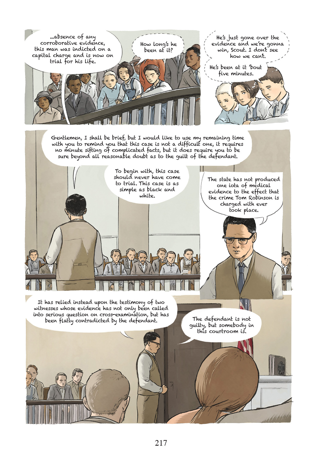 Read online To Kill a Mockingbird: A Graphic Novel comic -  Issue # TPB (Part 3) - 31