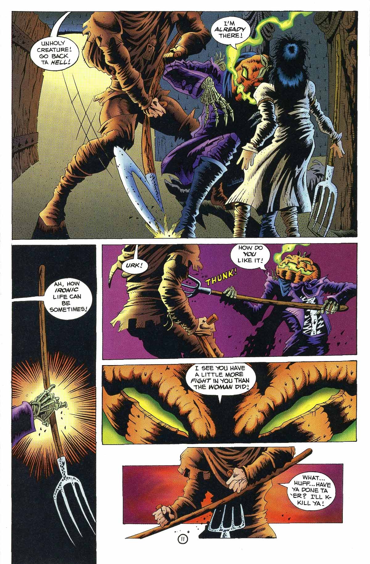 Read online Lord Pumpkin/Necromantra comic -  Issue #2 - 37