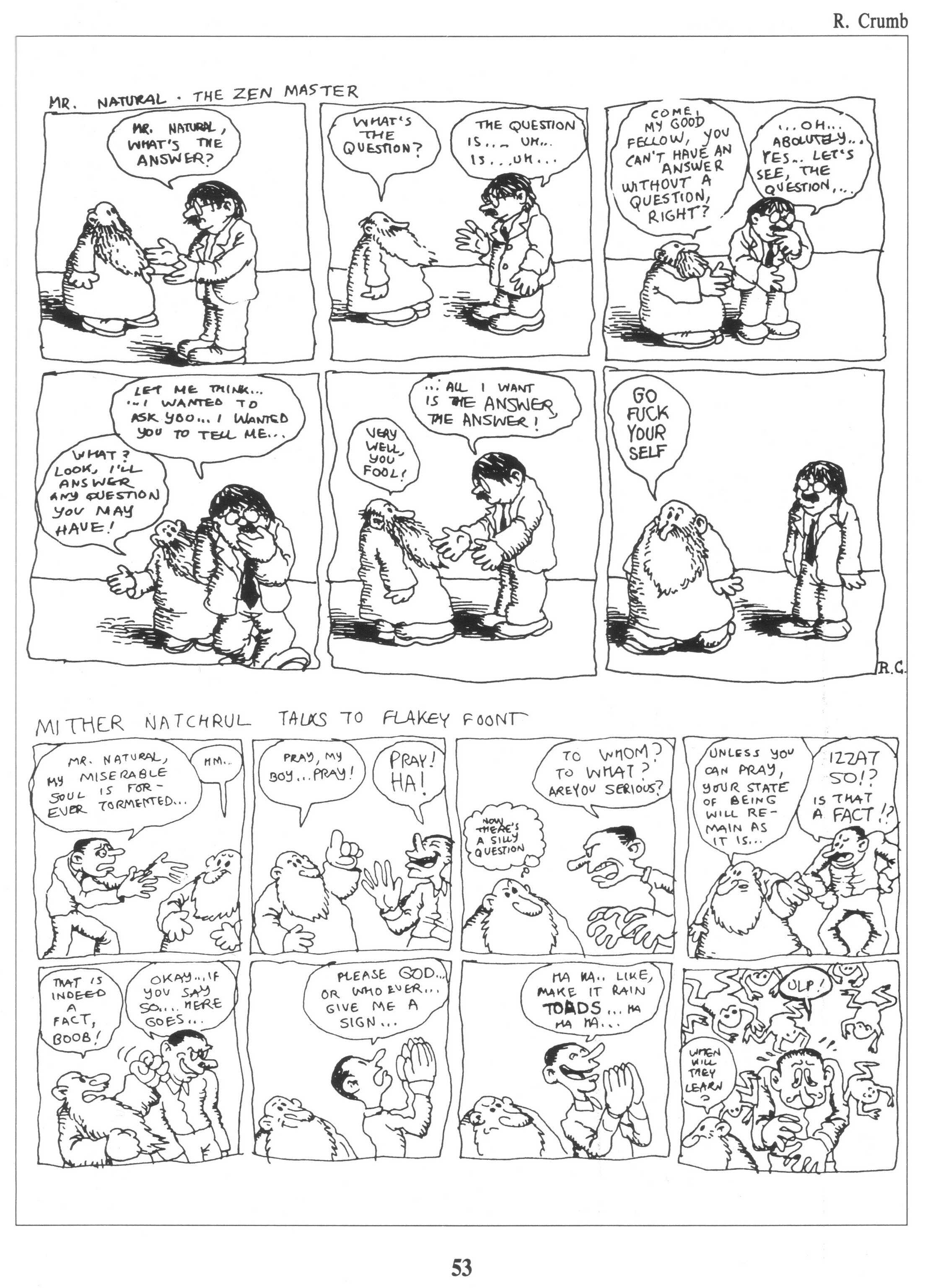 Read online The Complete Crumb Comics comic -  Issue # TPB 4 - 68