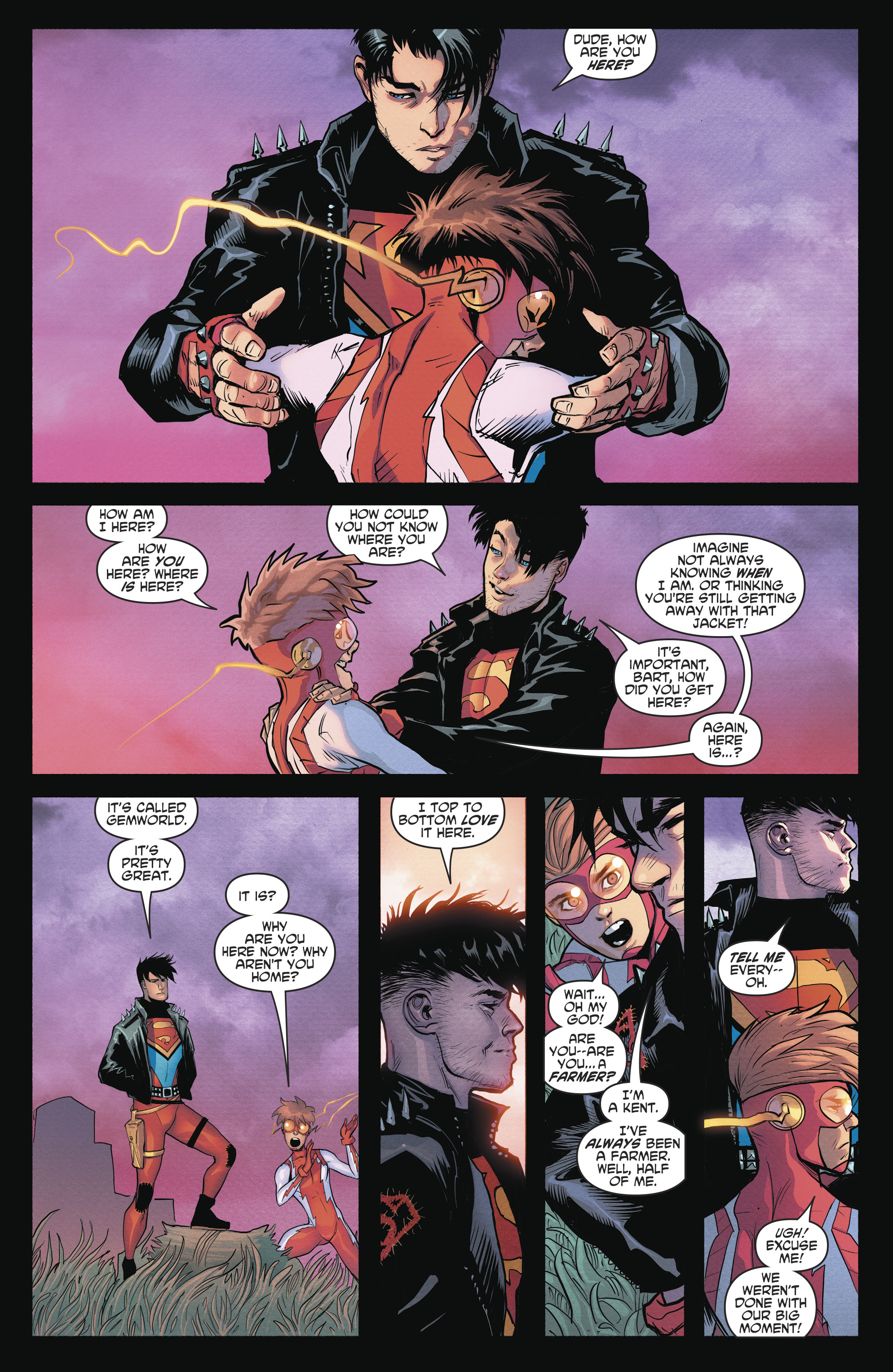 Read online Young Justice (2019) comic -  Issue #3 - 4