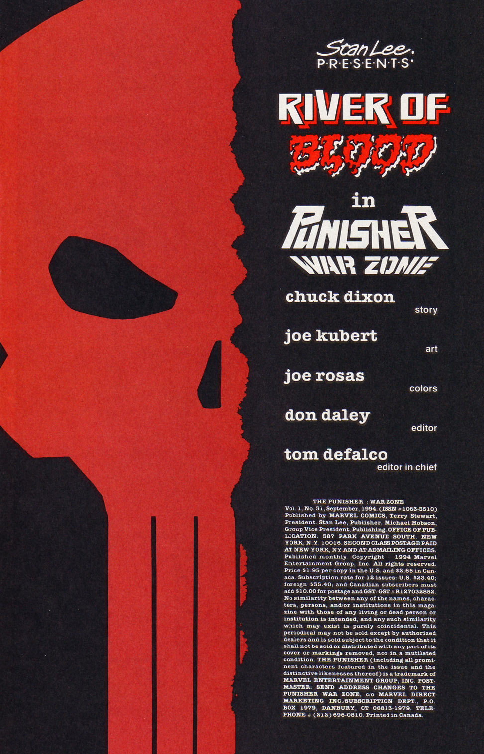Read online The Punisher War Zone comic -  Issue #31 - 2