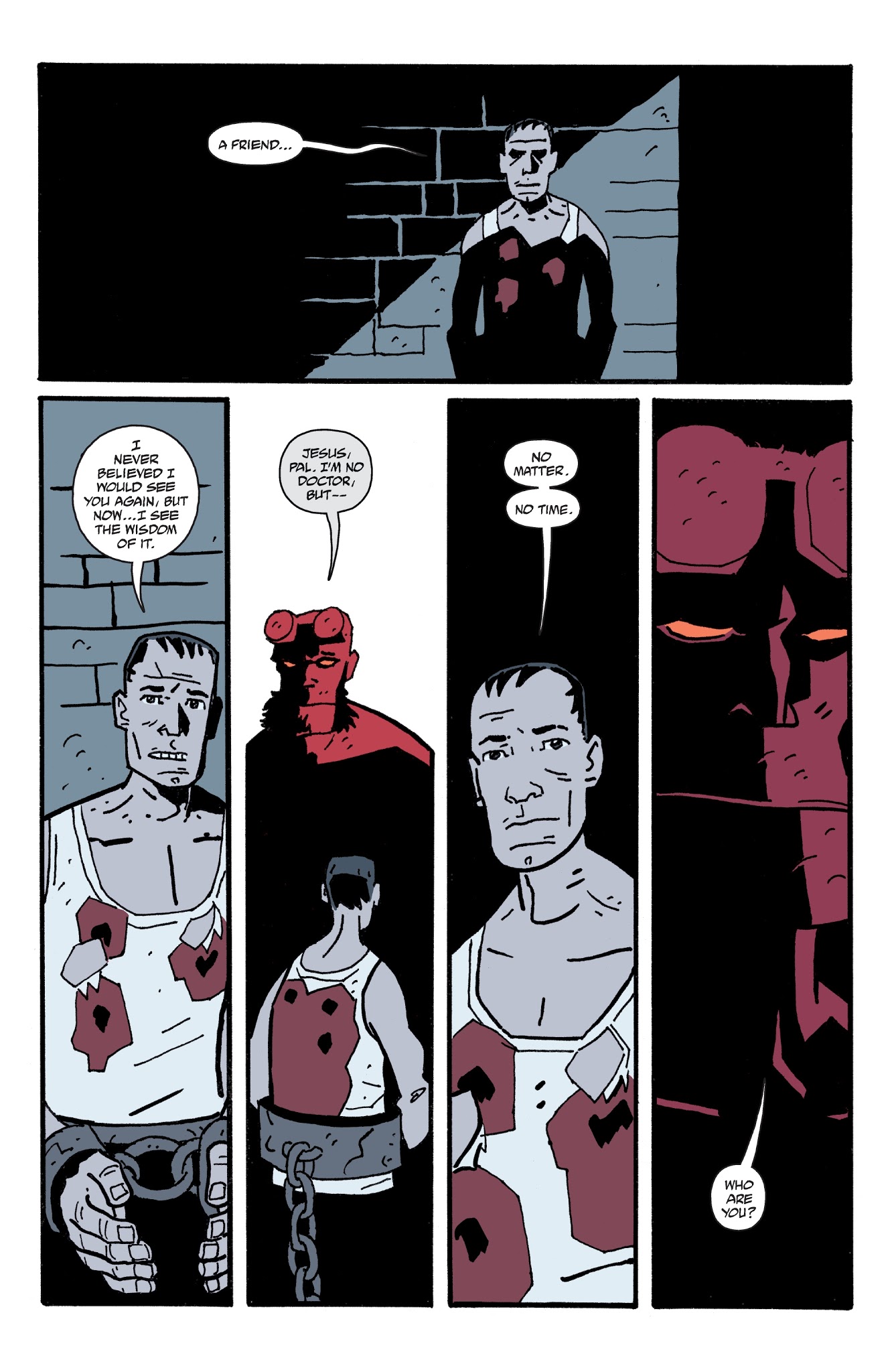 Read online The Visitor: How and Why He Stayed comic -  Issue #5 - 18