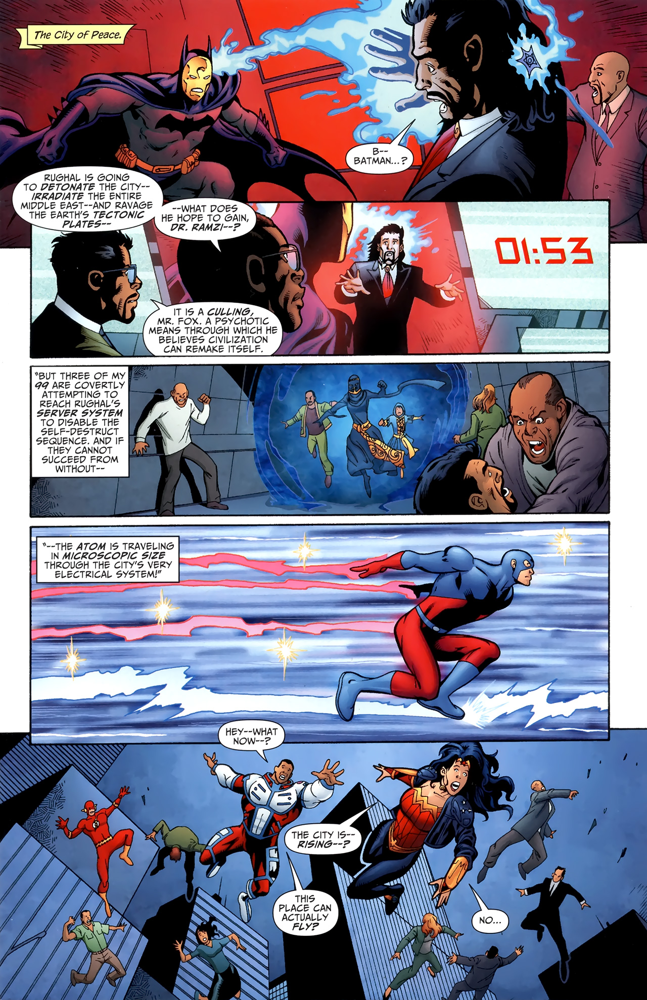 Read online Justice League of America/The 99 comic -  Issue #6 - 2